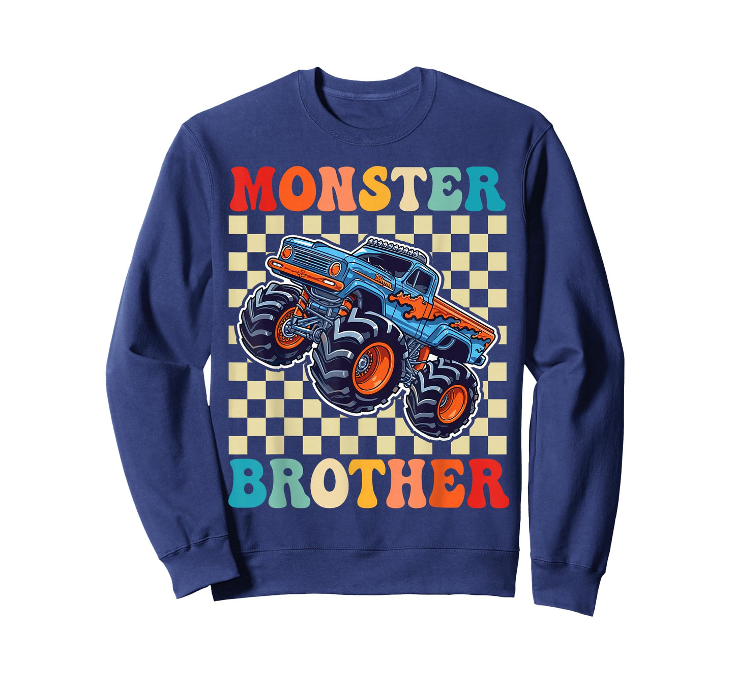 Monster Truck Brother Family Matching Monster Trucks T-Shirt