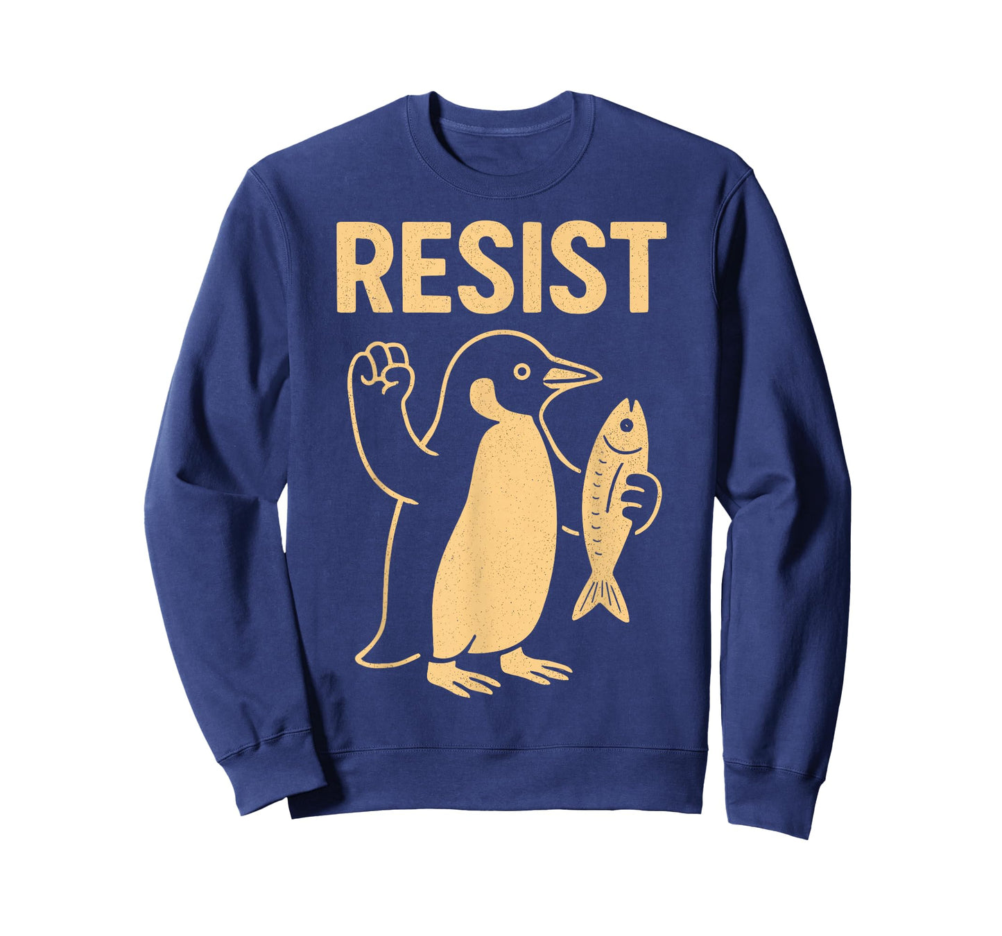 Penguin Resist Penguins Protest Against Tariffs T-Shirt