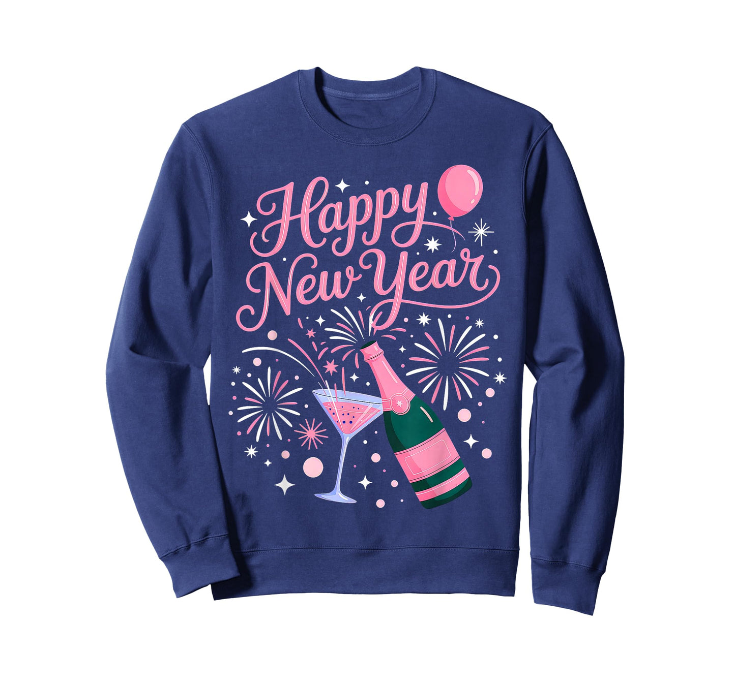 New Years Eve Party Supplies 2026 Happy New Year Fireworks T-Shirt