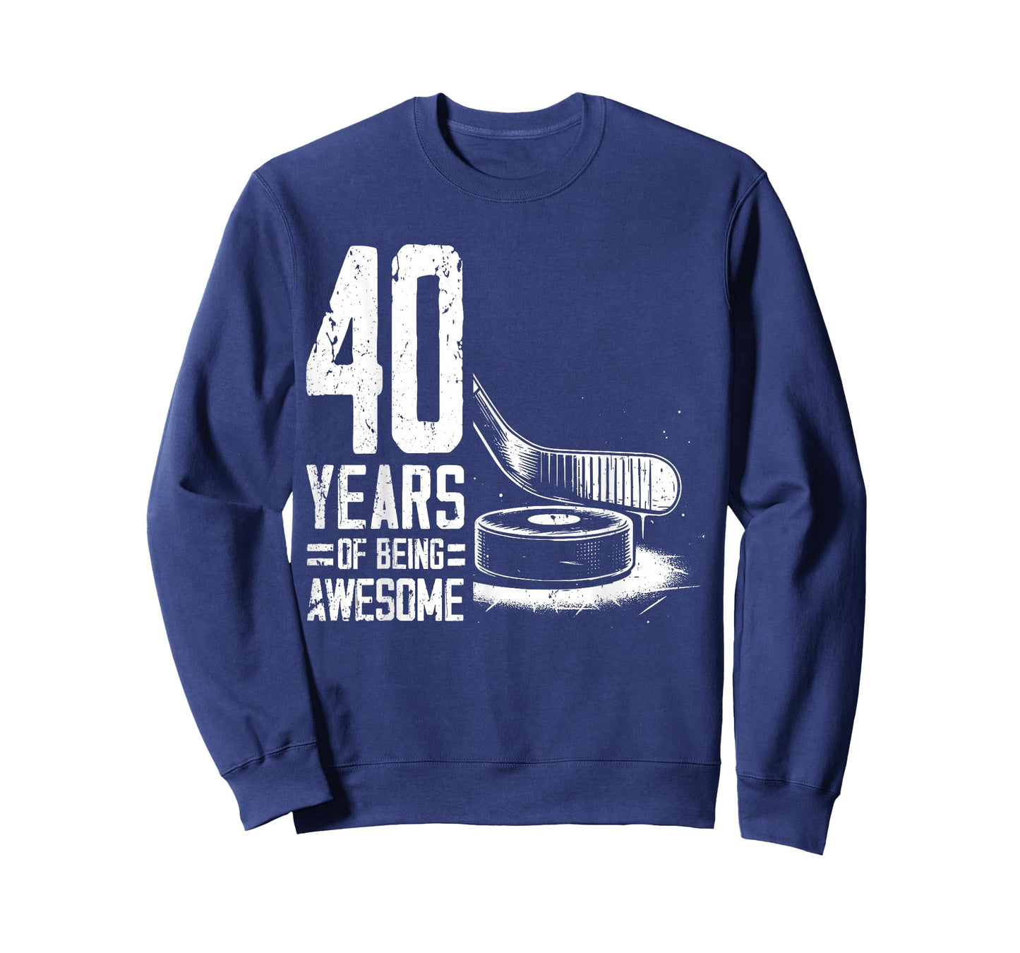 40th Birthday Men Icehockey Player Ice Hockey 40 Years Old T-Shirt
