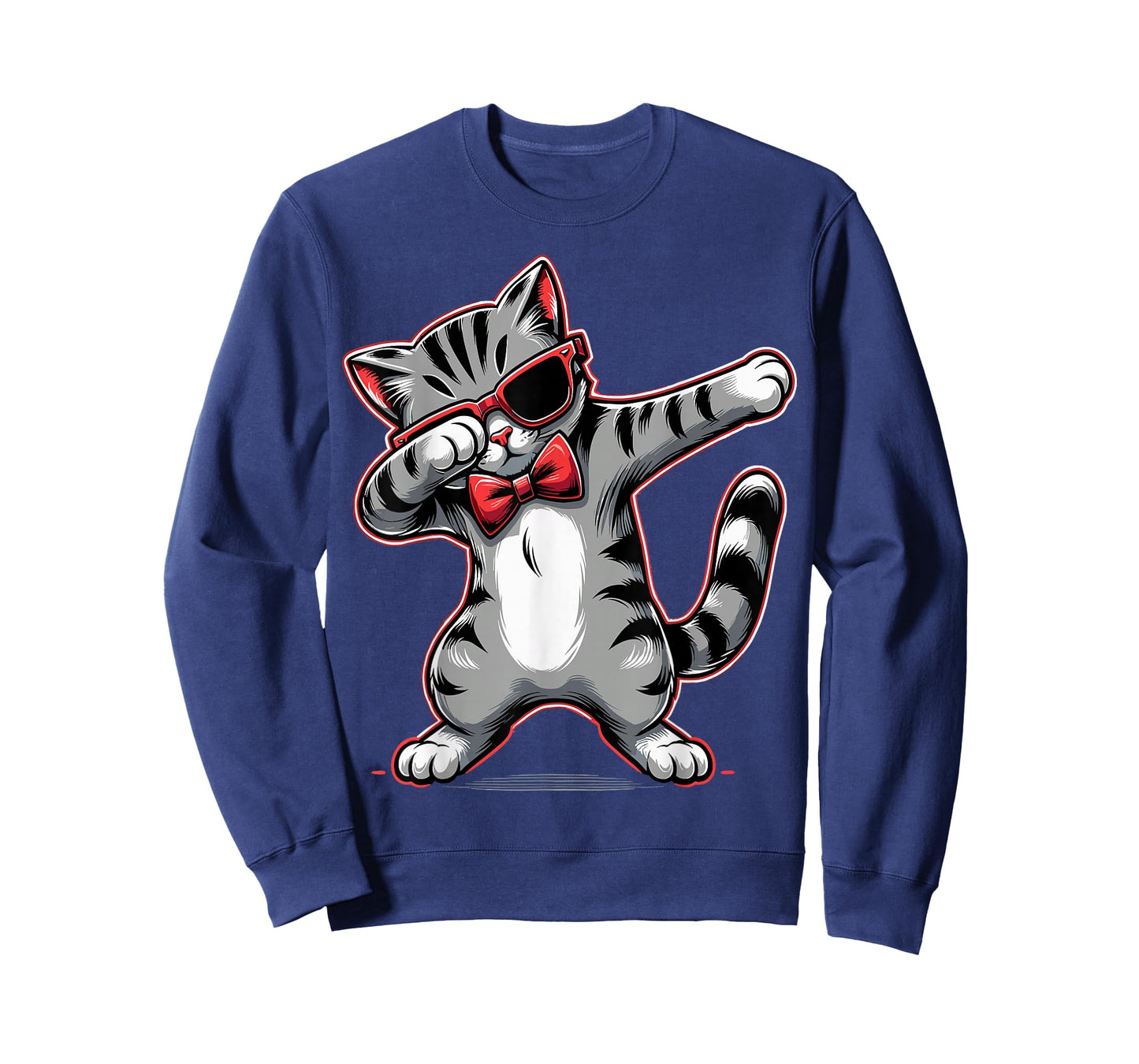 Dabbing Cat Funny Dab Cat T-Shirt
