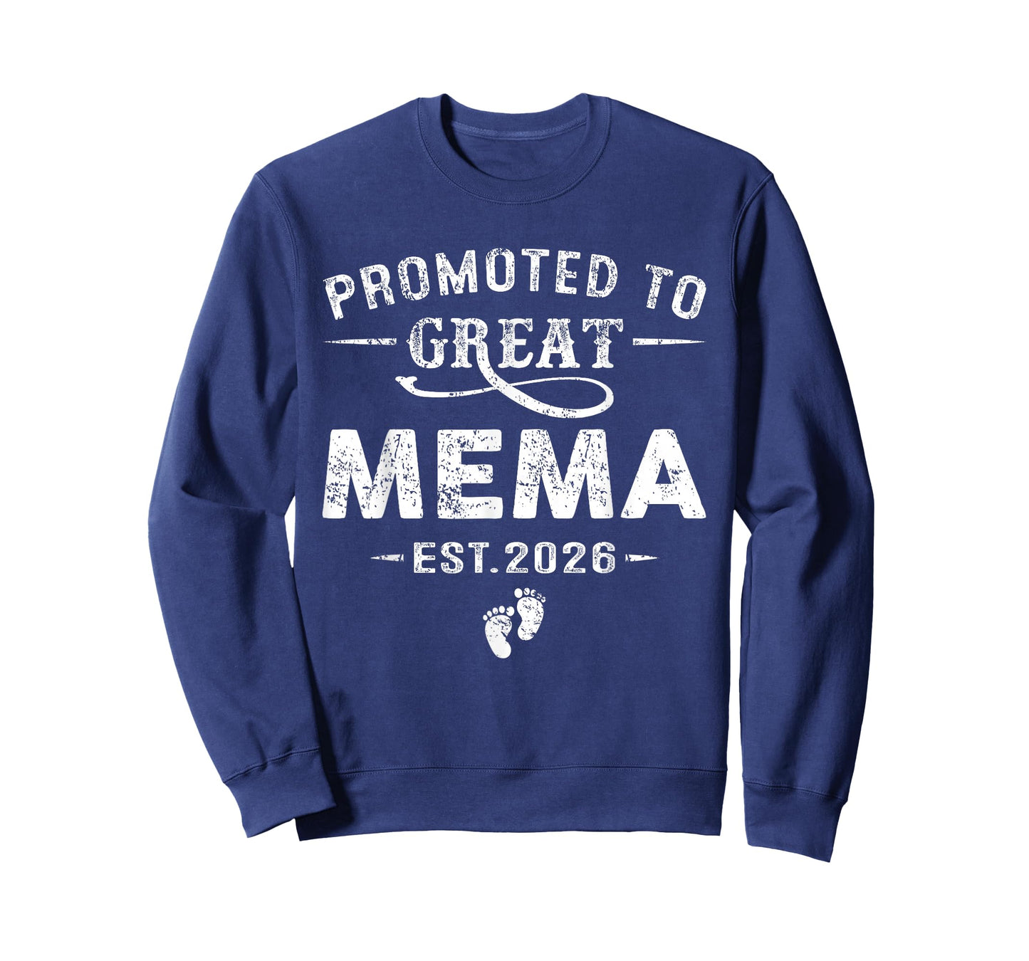 Promoted to Great Mema Est 2026 Pregnancy Announcement T-Shirt