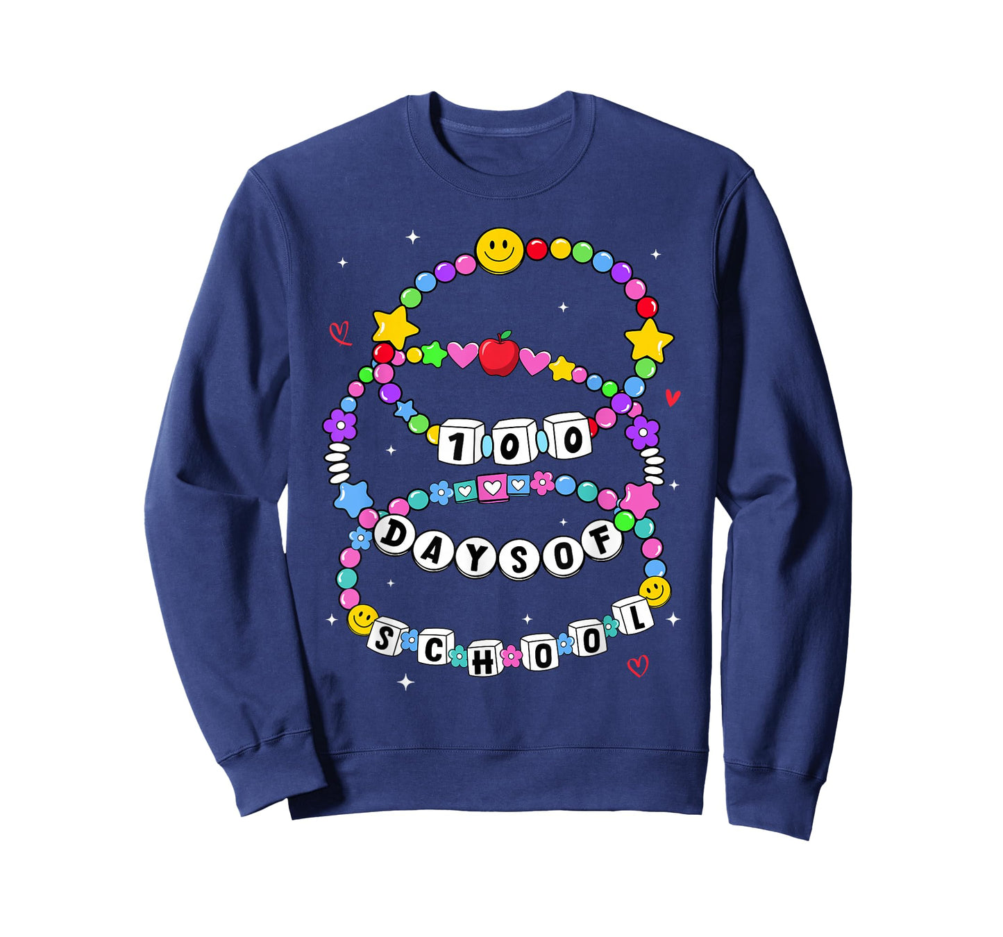 Friendship Bracelets 100 Days of School Shirts Teacher Girls T-Shirt