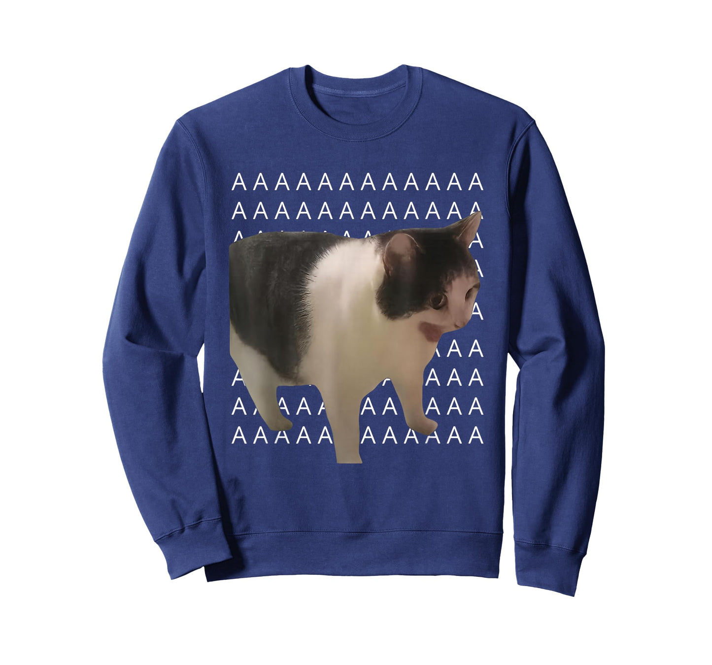 AAAAA Cat Meme Funny Screaming Cat T-Shirt