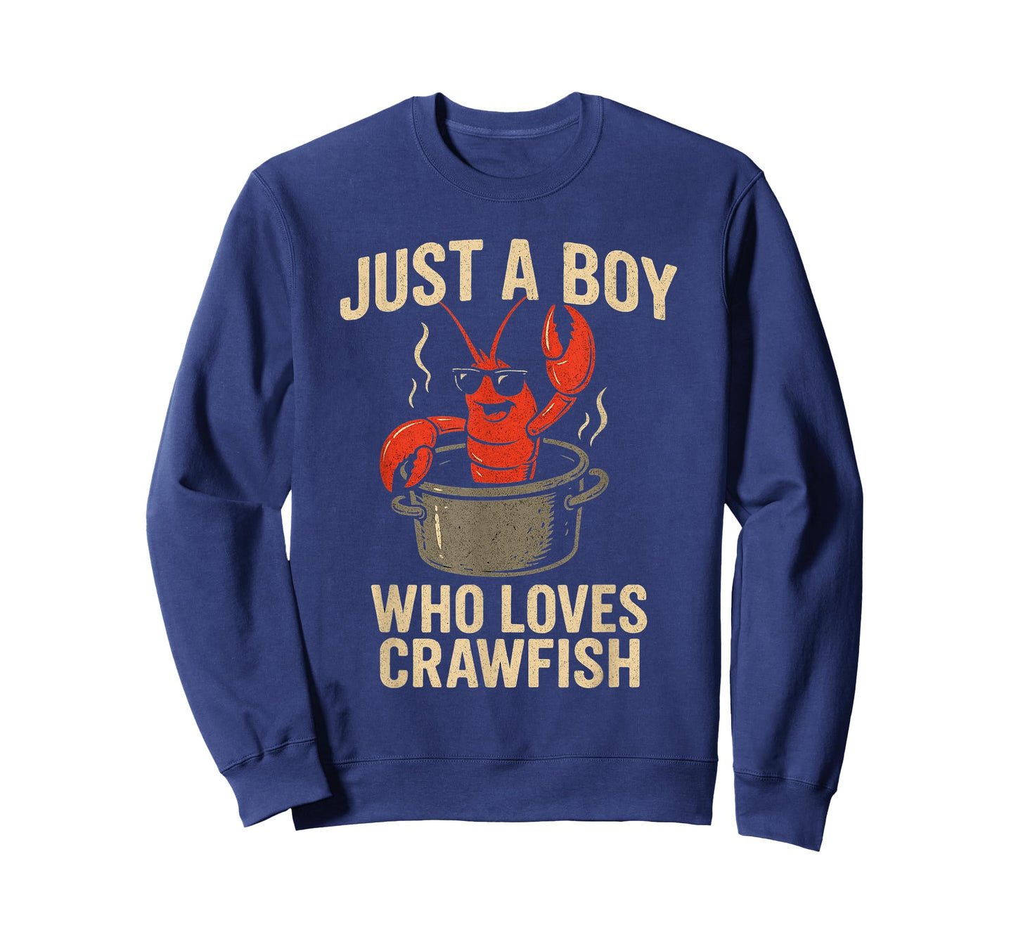 Funny Crawfish Boil Boys Kids Lobster Cajun Festival Tee T-Shirt