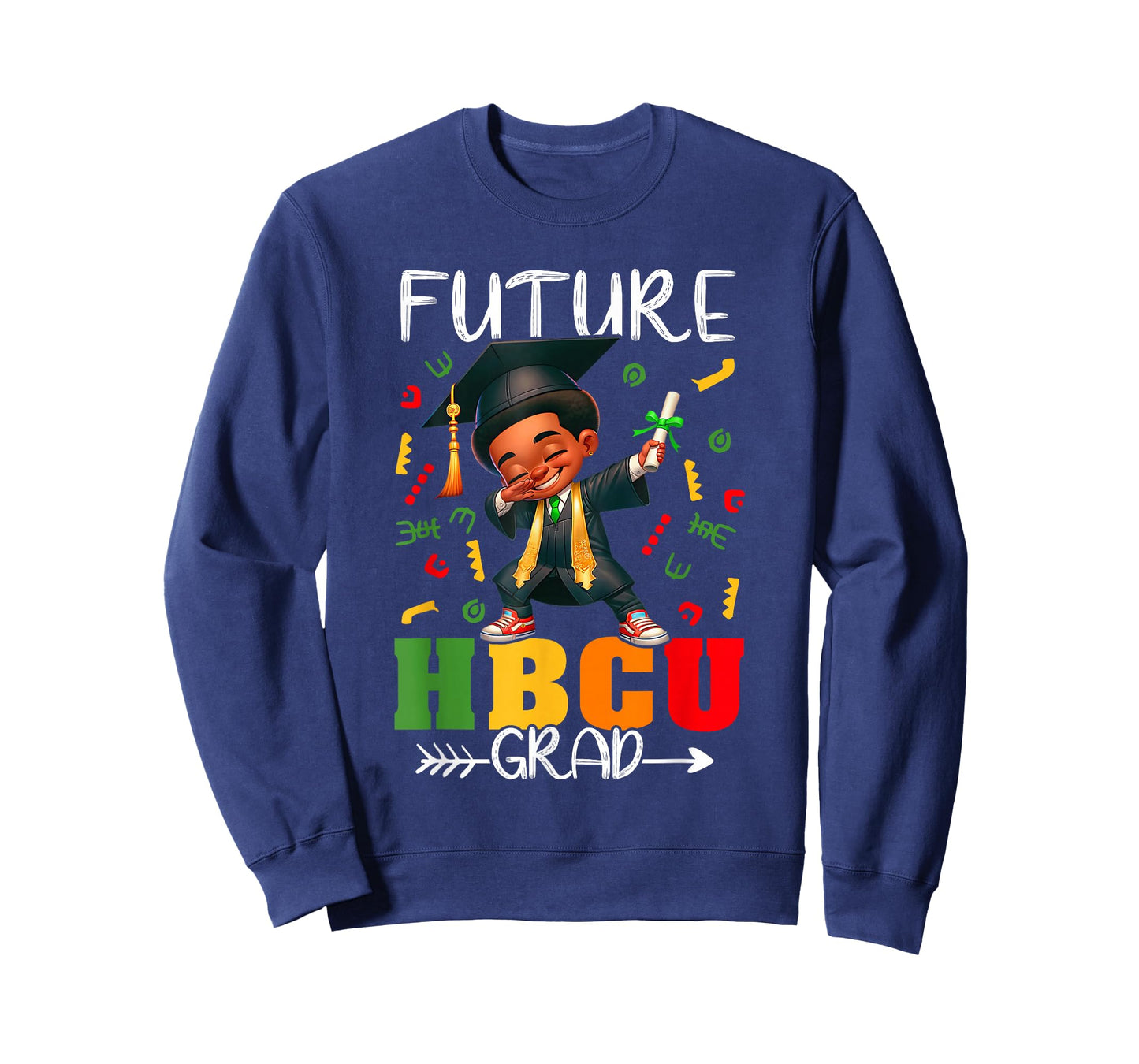 Future HBCU Grad History Black Boy Graduation HBCU Kids T-Shirt