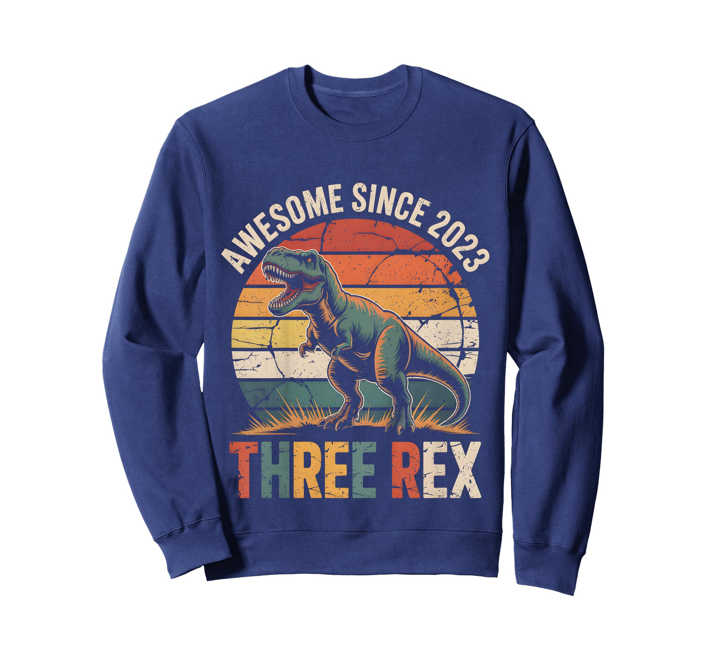 3 Year Old Dinosaur 3rd Birthday Gift Trex Dino Three Rex T-Shirt