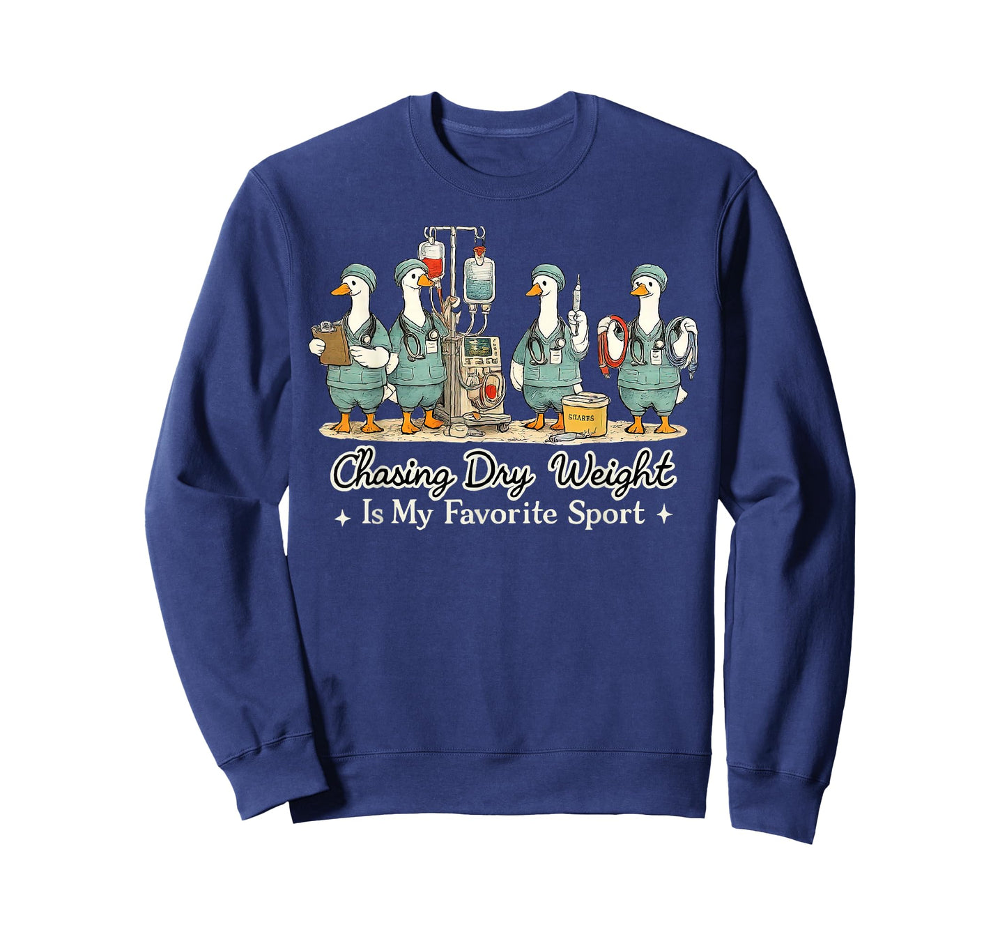 Silly Goose Dialysis Nurse Nephrology Nursing Healthcare T-Shirt