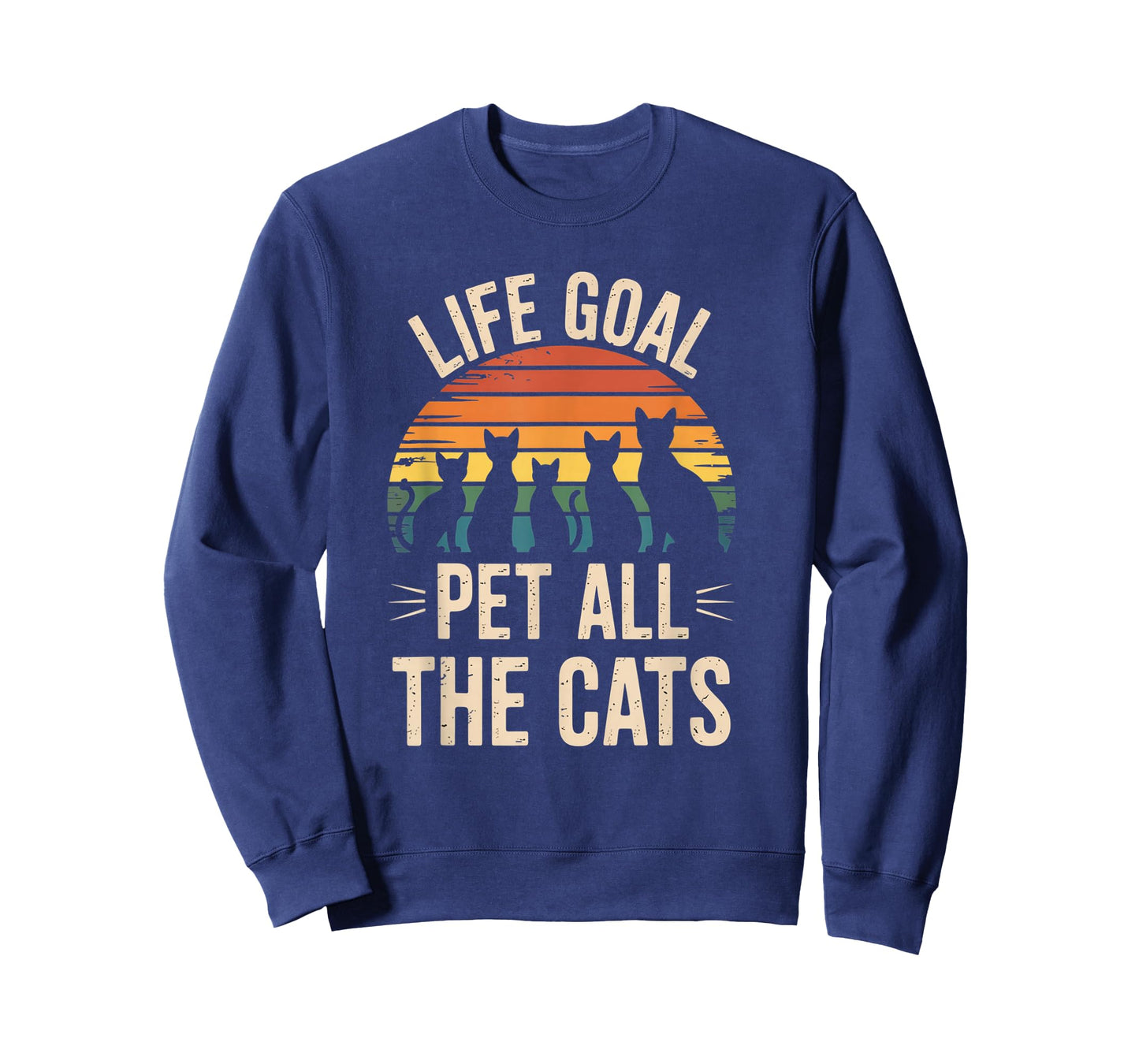 Funny Cat Parent Vet Tech Vetinary Life Goal Pet All Cats T-Shirt
