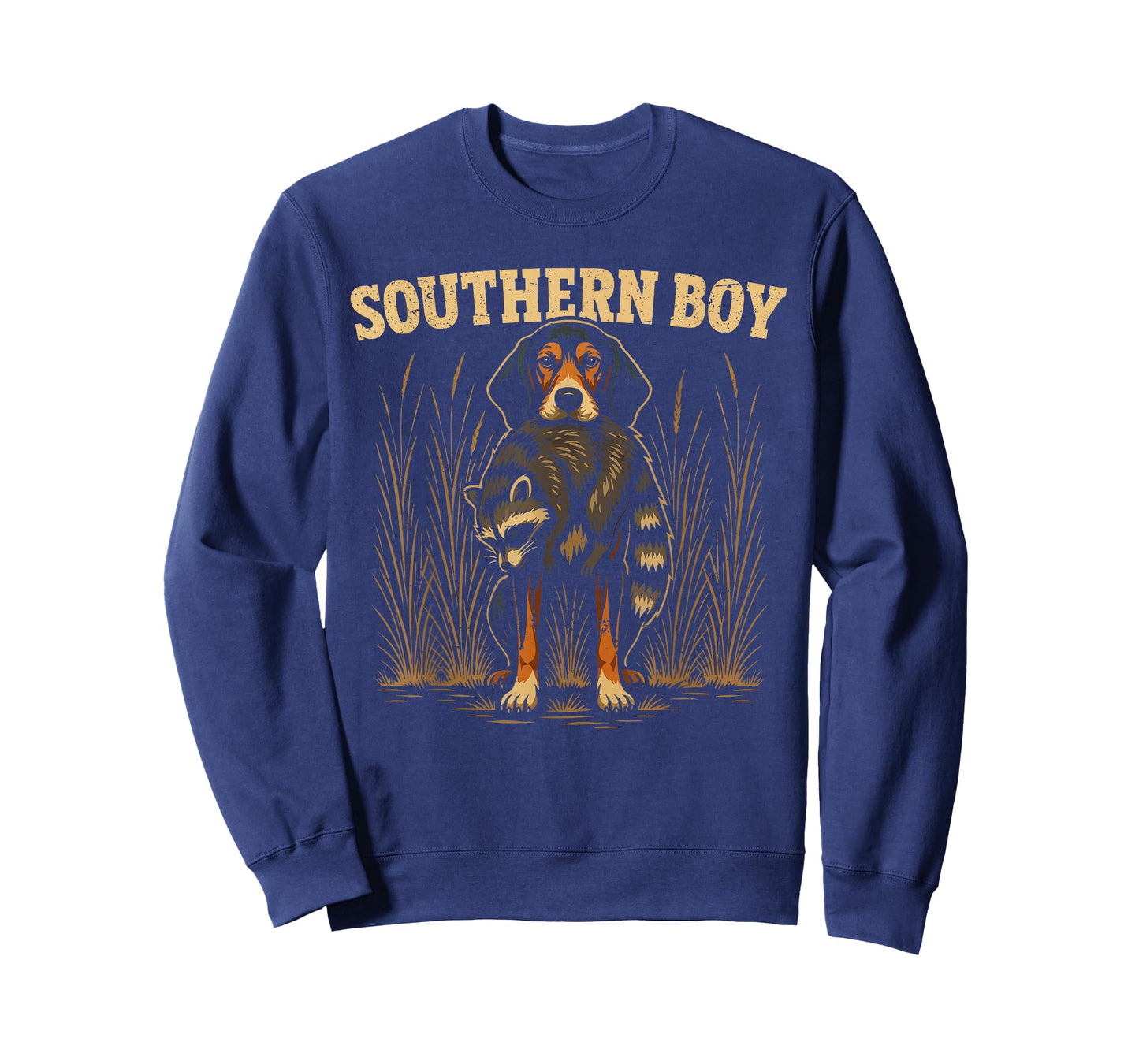 Coon Hunting Raccoon Hunter Hound Dog Southern Boy T-Shirt