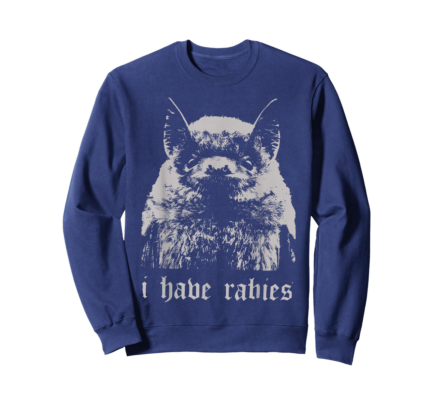 Vintage I Have Rabies Bat Funny Meme Quotes T-Shirt