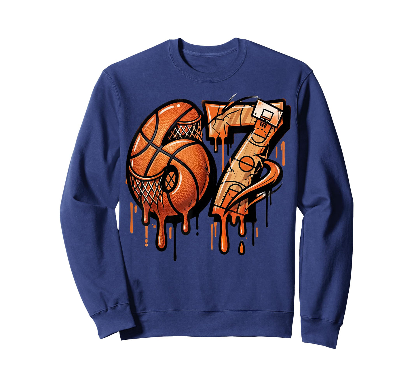 67 Basketball Ice Cream Drip Six Seven T-Shirt