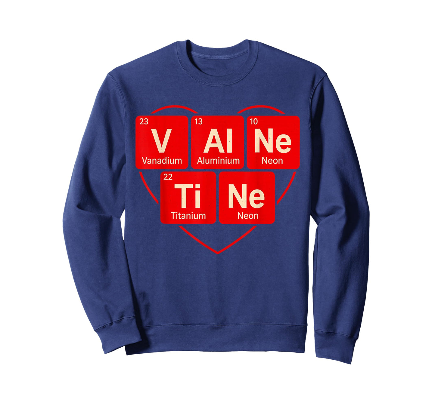 Valentines Day Funny Chemistry Periodic Table T-Shirt