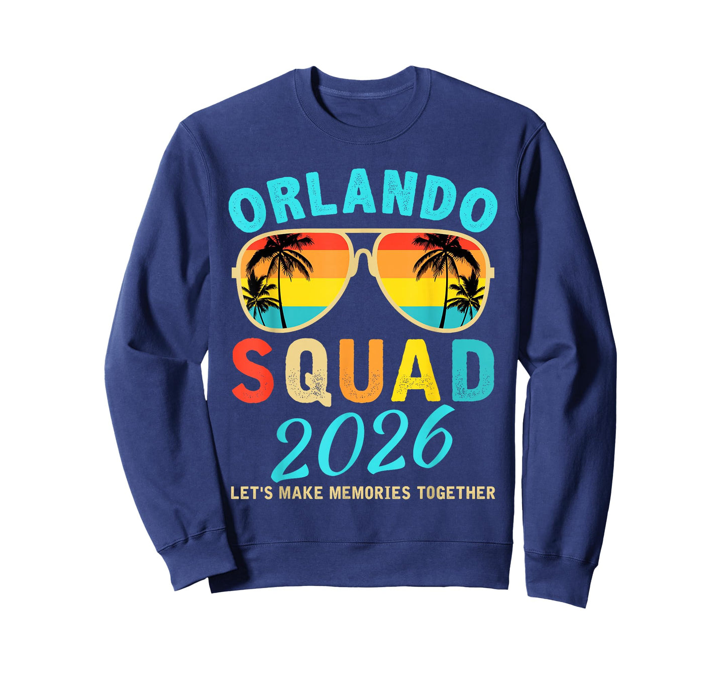 Family Vacation 2026 Orlando Friends Group Vacation Matching T-Shirt
