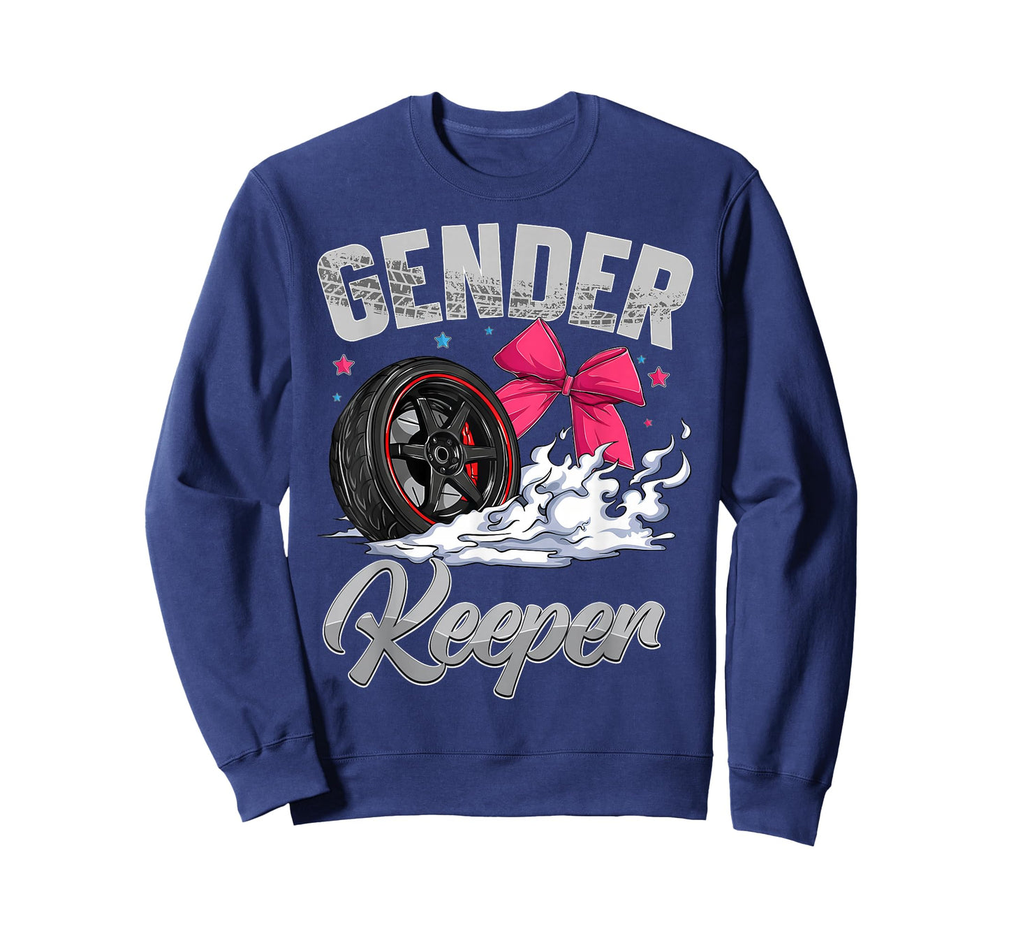 Gender Reveal Party Keeper of The Gender Burnouts Or Bows T-Shirt