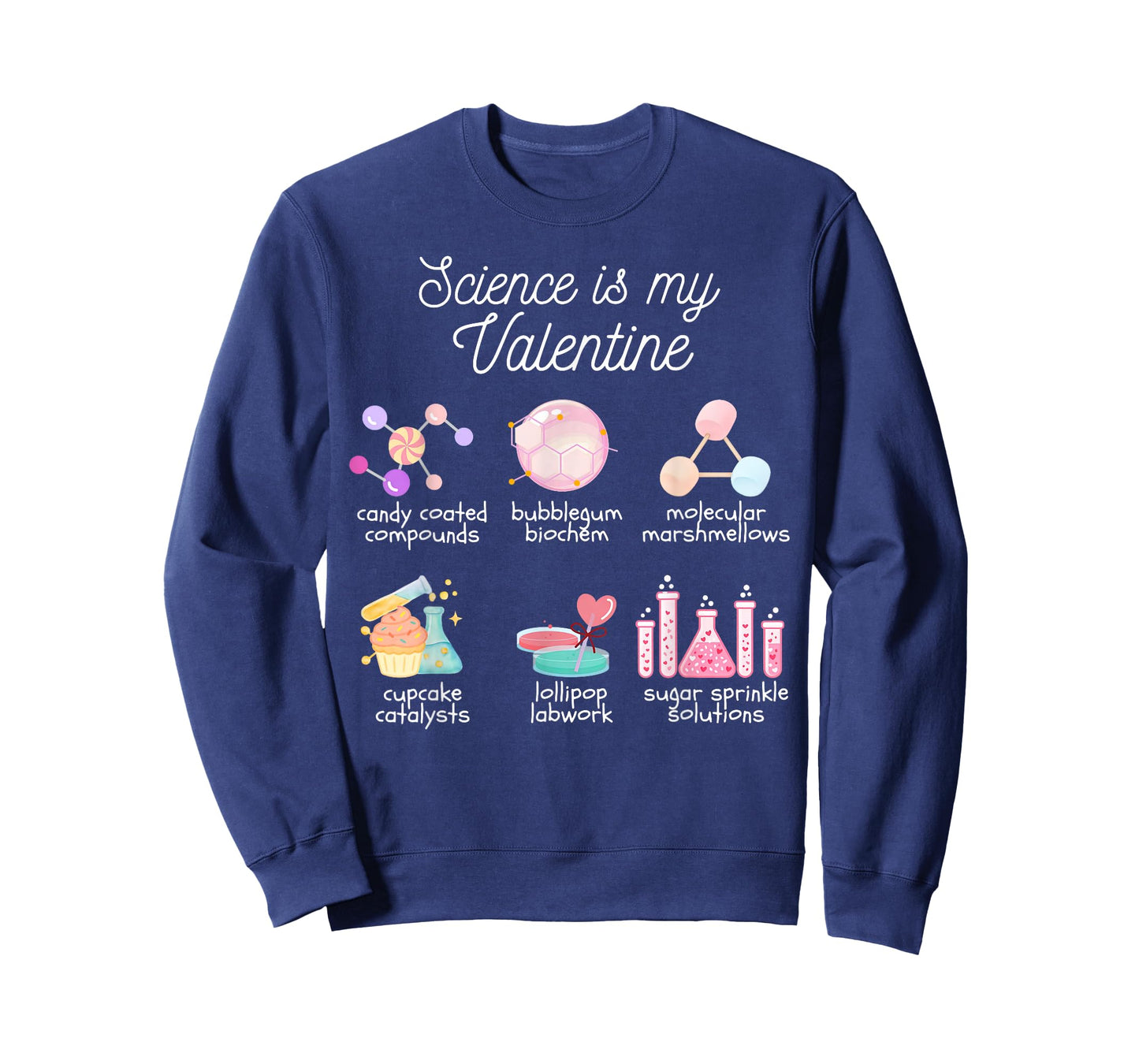 Science is My Valentine Chemistry Biology Physics Teacher T-Shirt