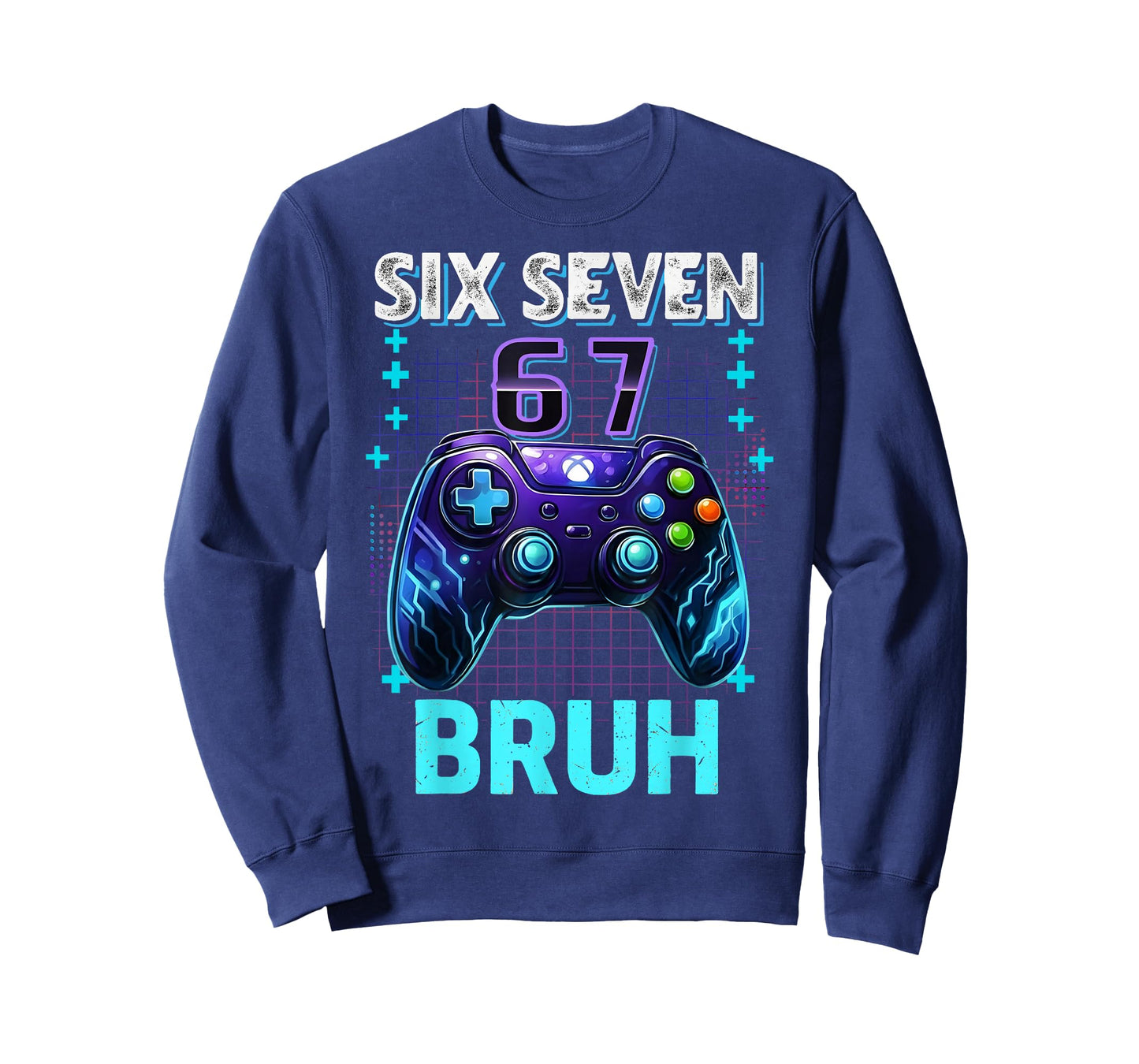 Funny Six Seven 67 Bruh Birthday Boy Gamer Gift for Boys Kid T-Shirt