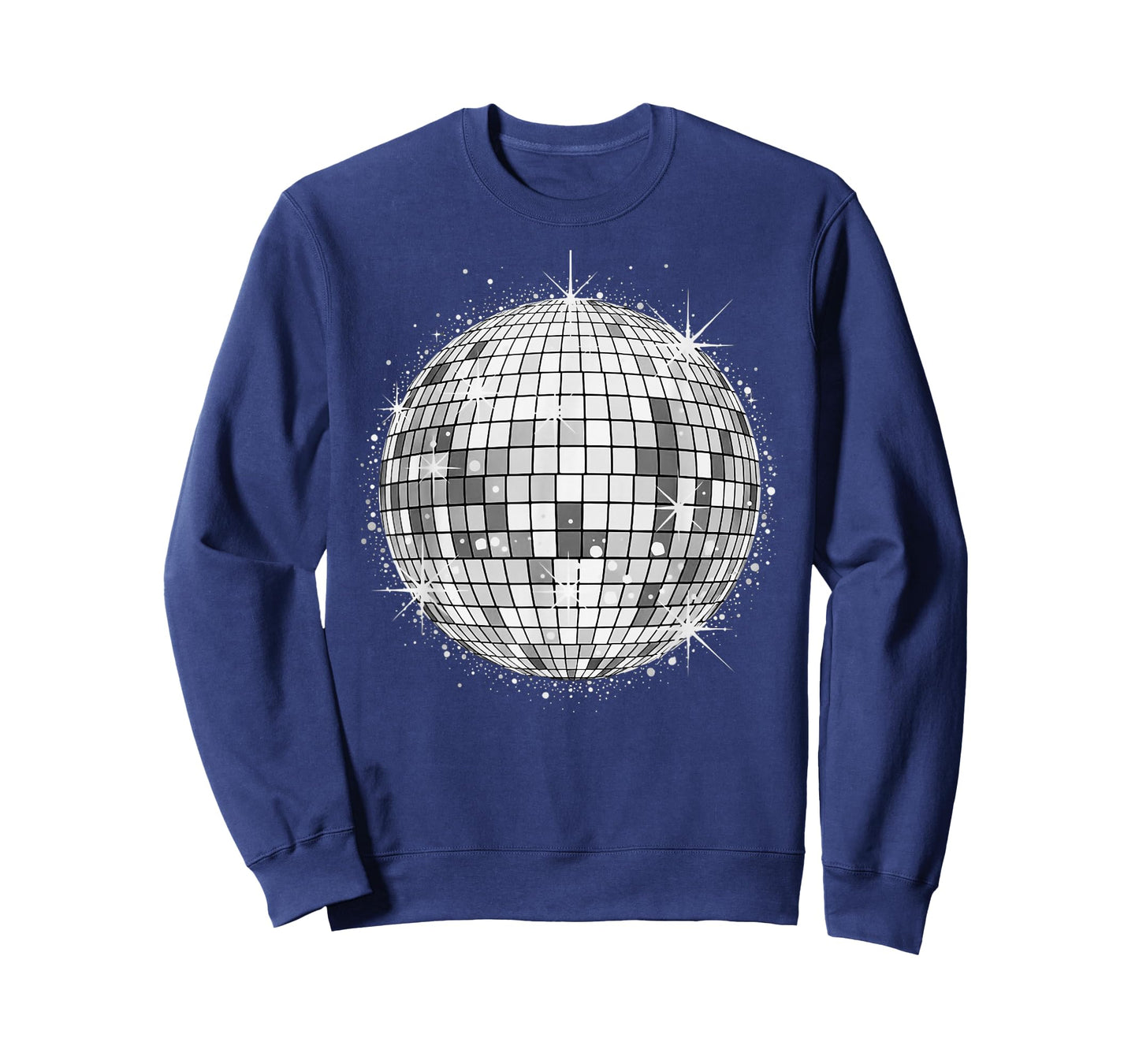 Disco Ball Party Print T-Shirt
