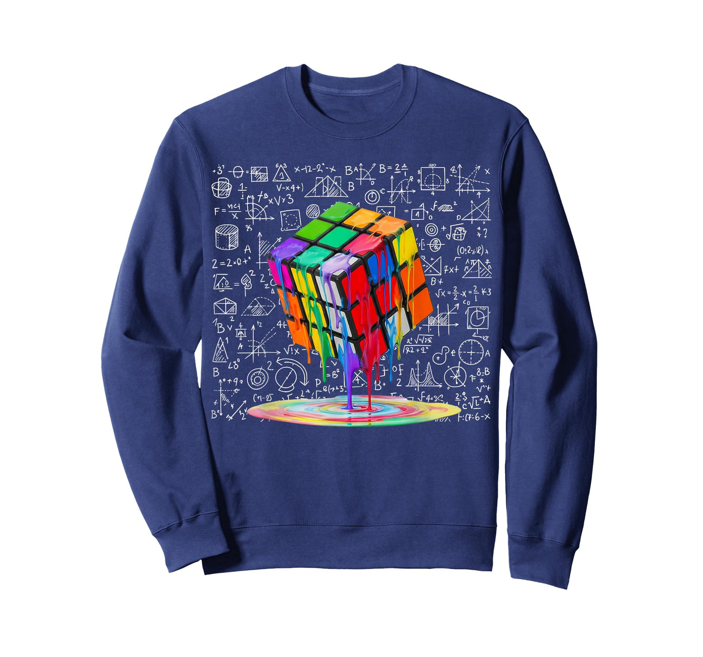 Melting Cube Speed Cubing Tee Vintage Puzzle Youth Math Boys T-Shirt