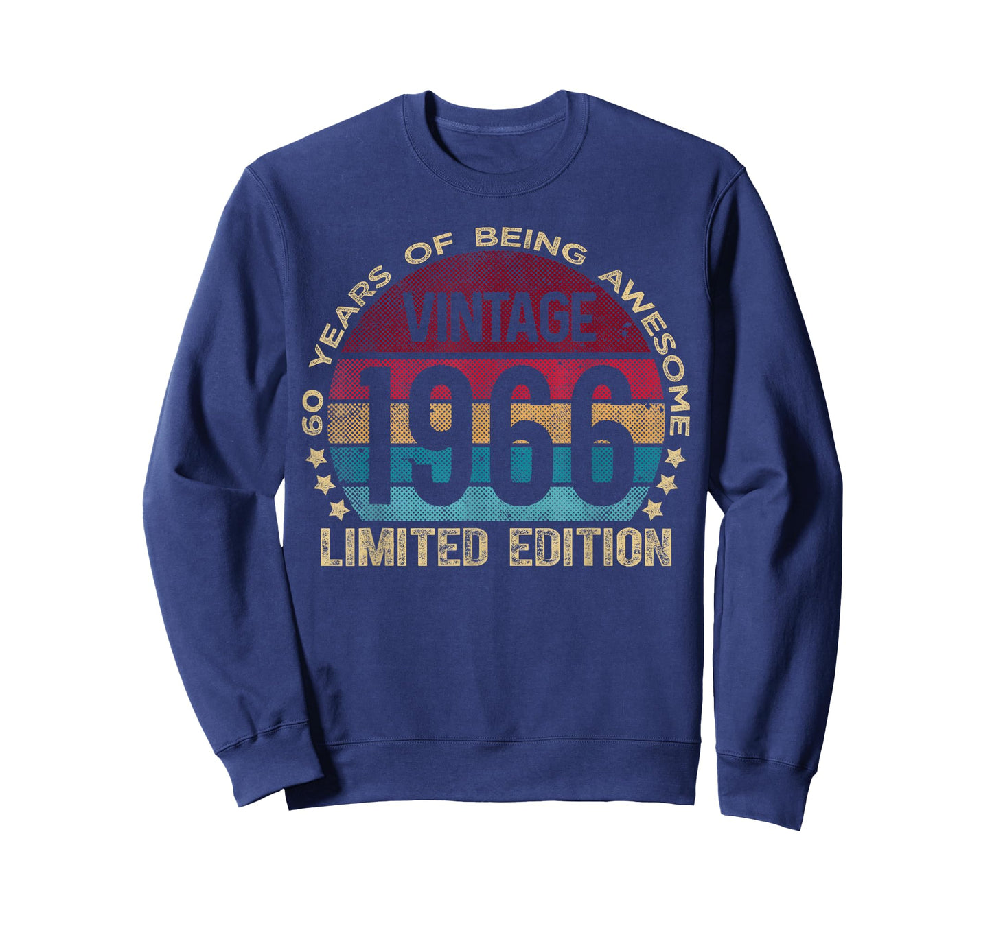60 Year Old Gifts Vintage 1966 Limited Edition 60th Birthday T-Shirt