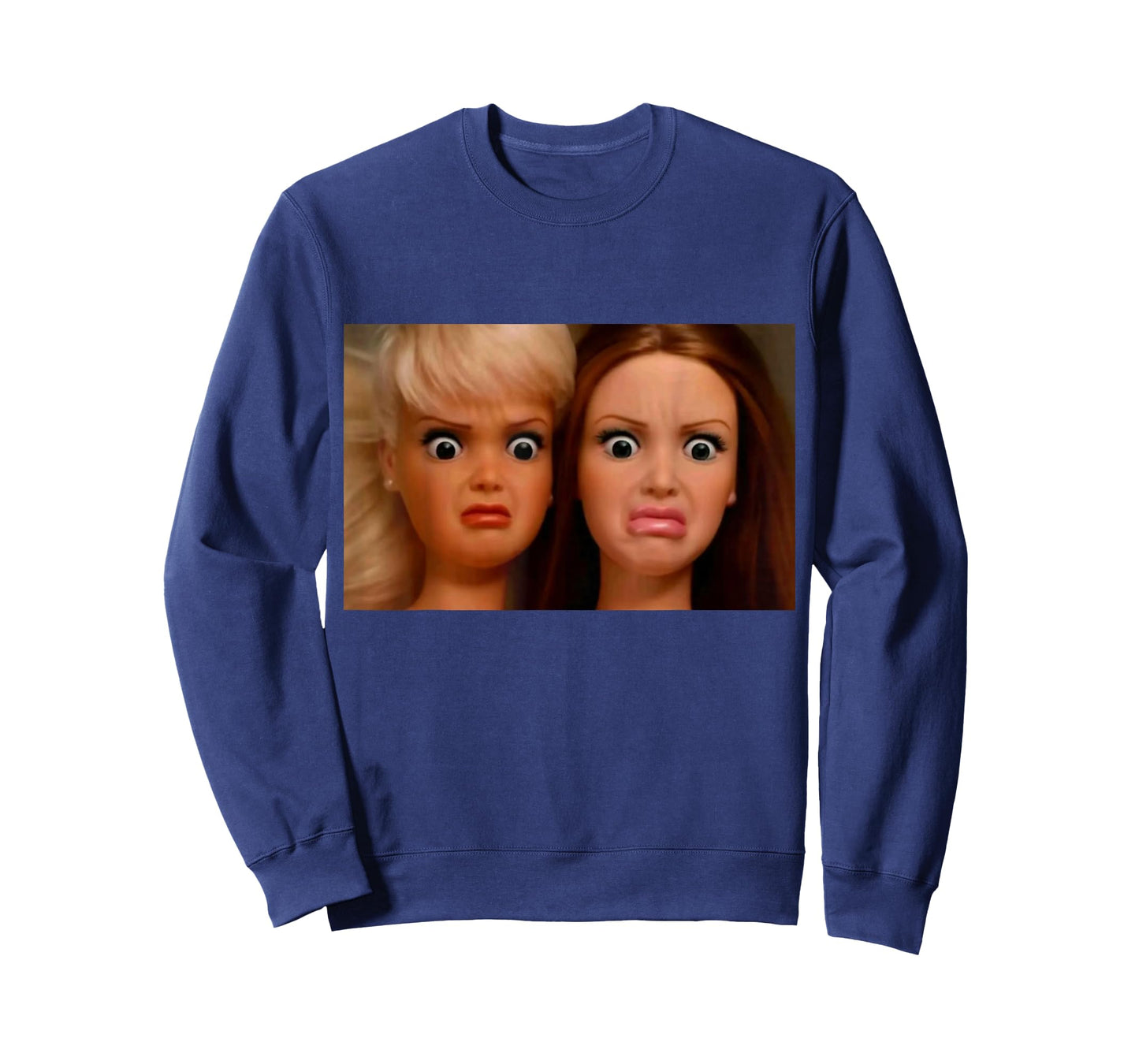 Funny Disgusting Doll face Meme Hilarious Sarcastic Gift Tee T-Shirt