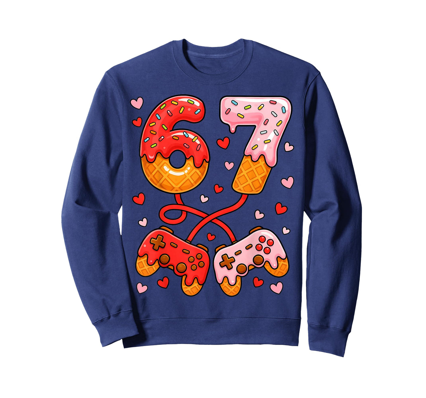 V is for Video Games Funny 6 7 Valentines Gamer Boy Men Kids T-Shirt