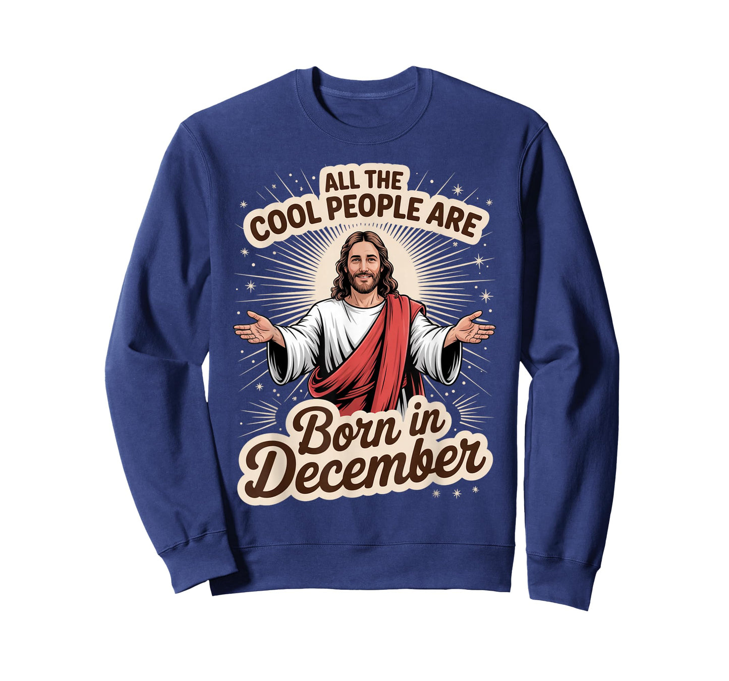 Cool People Born in December Birthday Christian Christmas T-Shirt