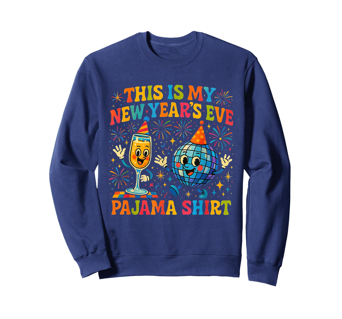 This is My New Year’s Eve Pajama Funny Retro Gift T-Shirt