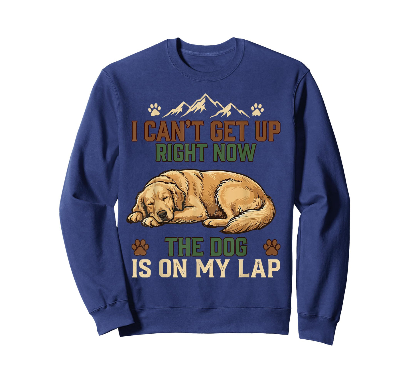 I Can’t Get Up Right Now The Dog is On My Lap Dog Lovers T-Shirt