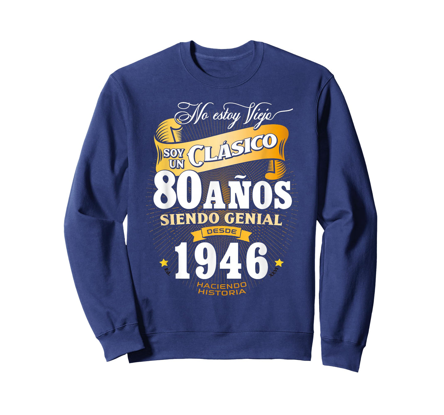 Vintage 80th Birthday Men Funny 1946 80 Birthday Spanish T-Shirt