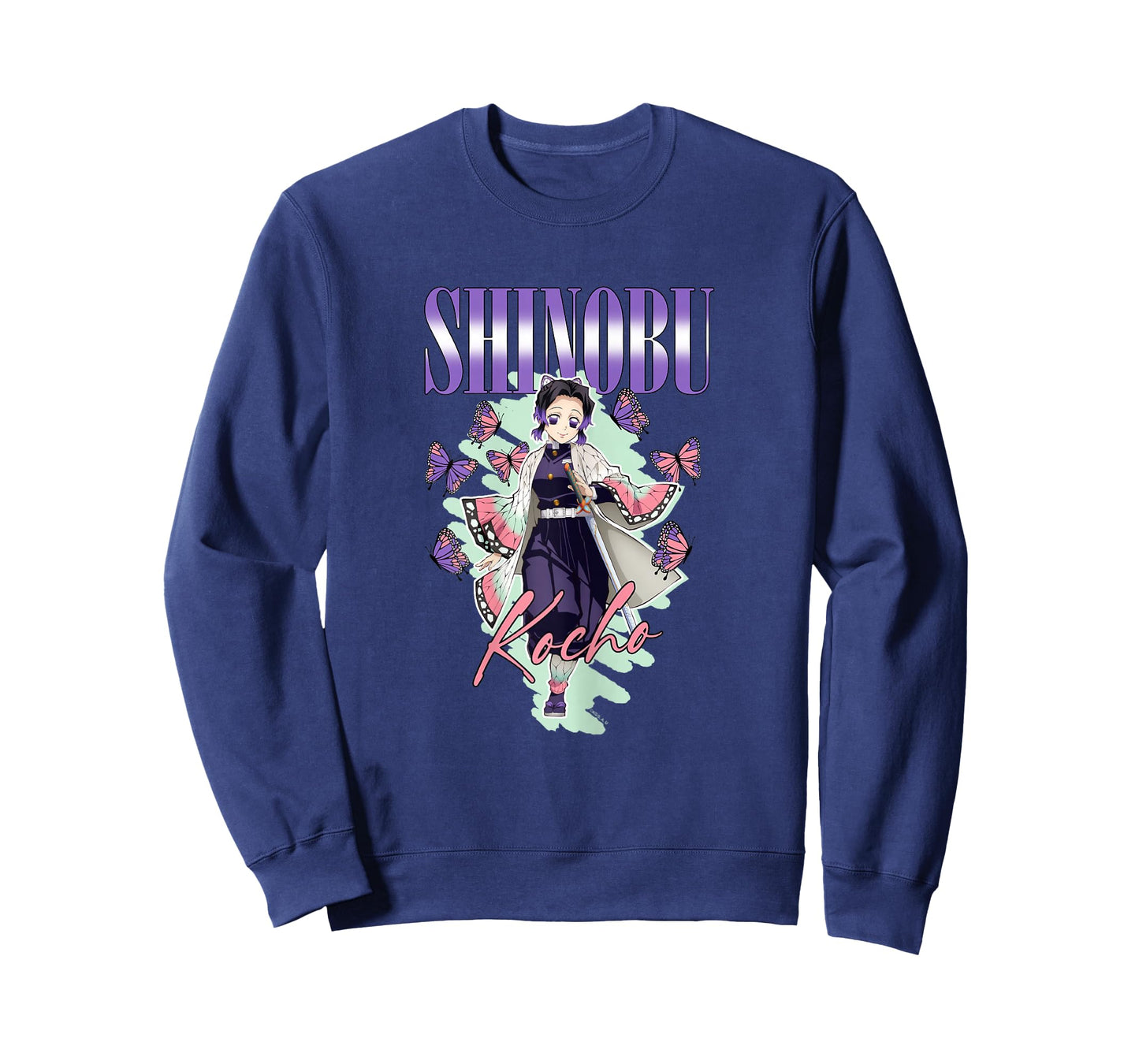 Demon Slayer: Kimetsu no Yaiba Shinobu Kocho Butterfly Haori T-Shirt