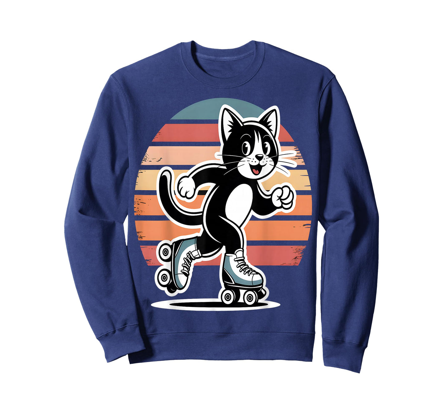 Roller Skating Cat T-Shirt