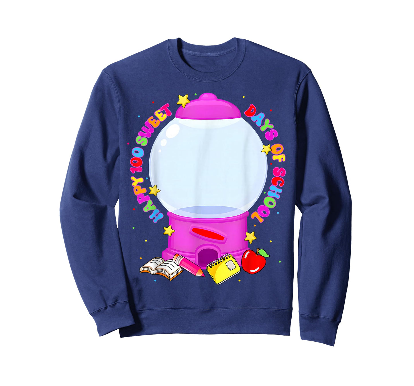 100 Days of School Sweet Candy Machine Girl Women Kid T-Shirt