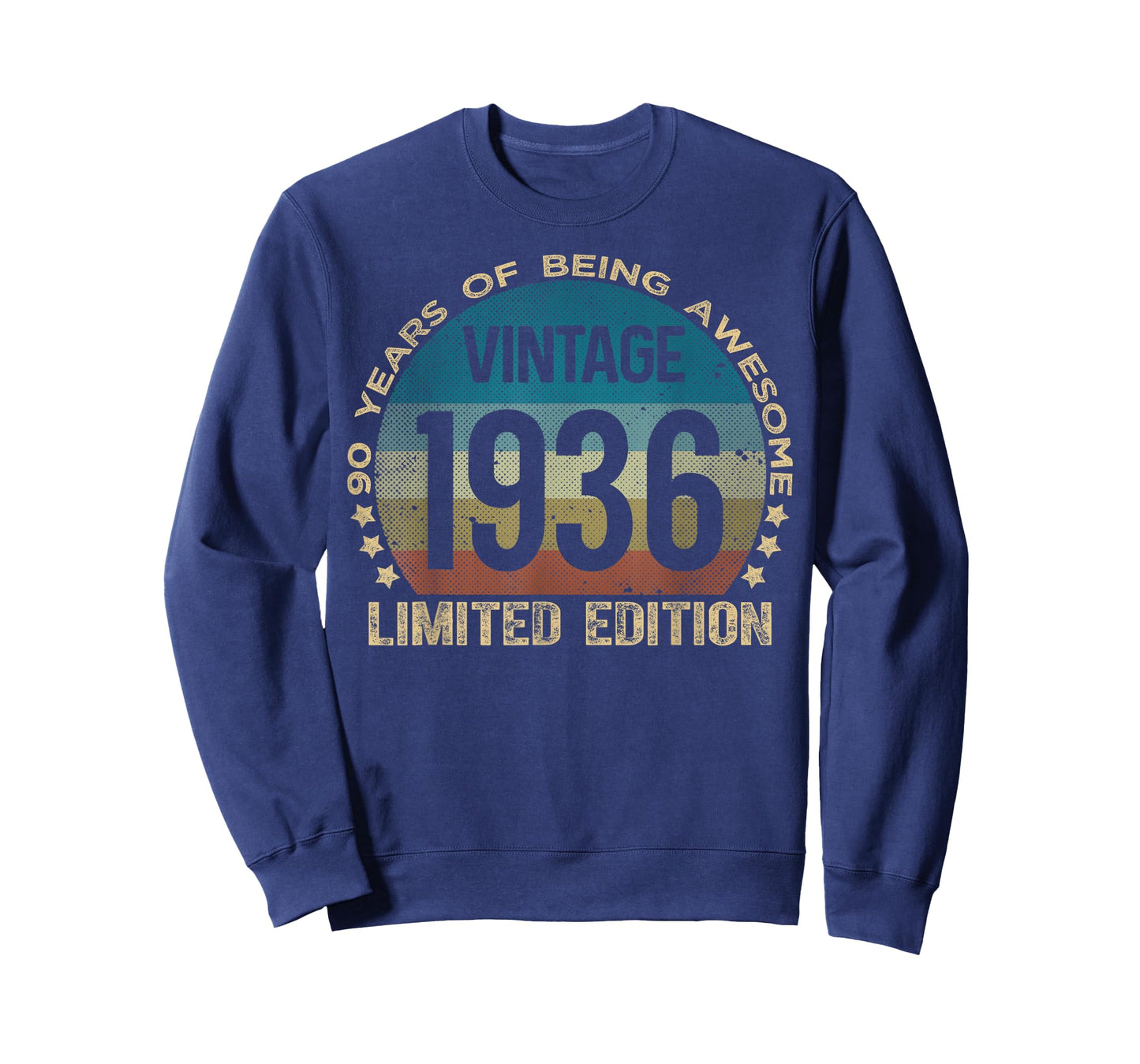 90 Year Old Gifts Vintage 1936 Limited Edition 90th Birthday T-Shirt
