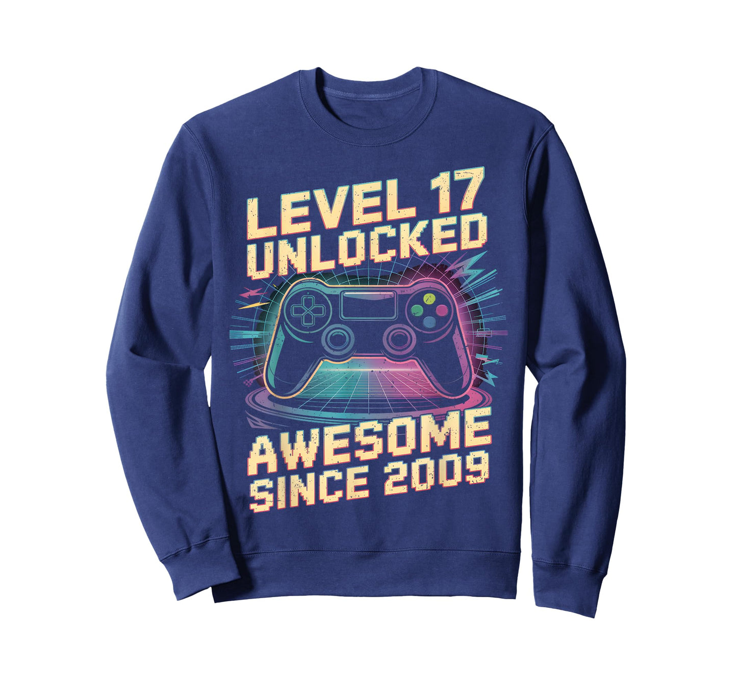 17 Year Old Boy Level 17 Gamer 2009 17th Birthday Party Gift T-Shirt
