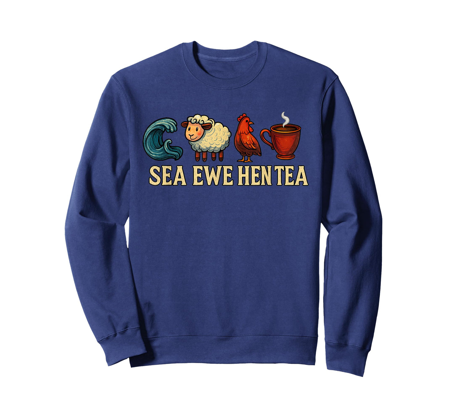 Sea Ewe Hen Tea Funny Shirt Sea Ewe Hen Tea T-Shirt