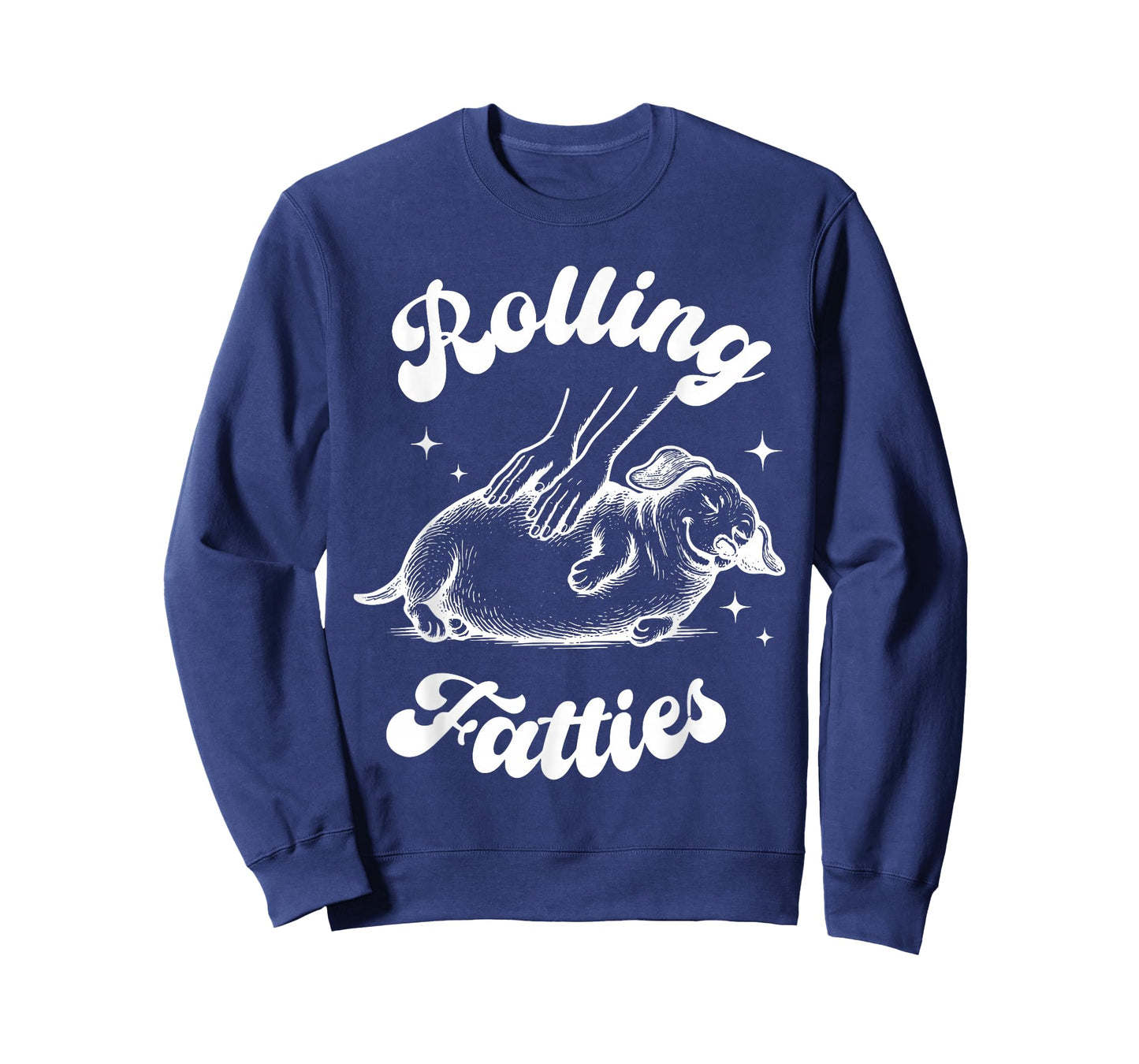 Rolling Fatties Dog Dachshund Weed Wiener Dog Lover Puppy T-Shirt