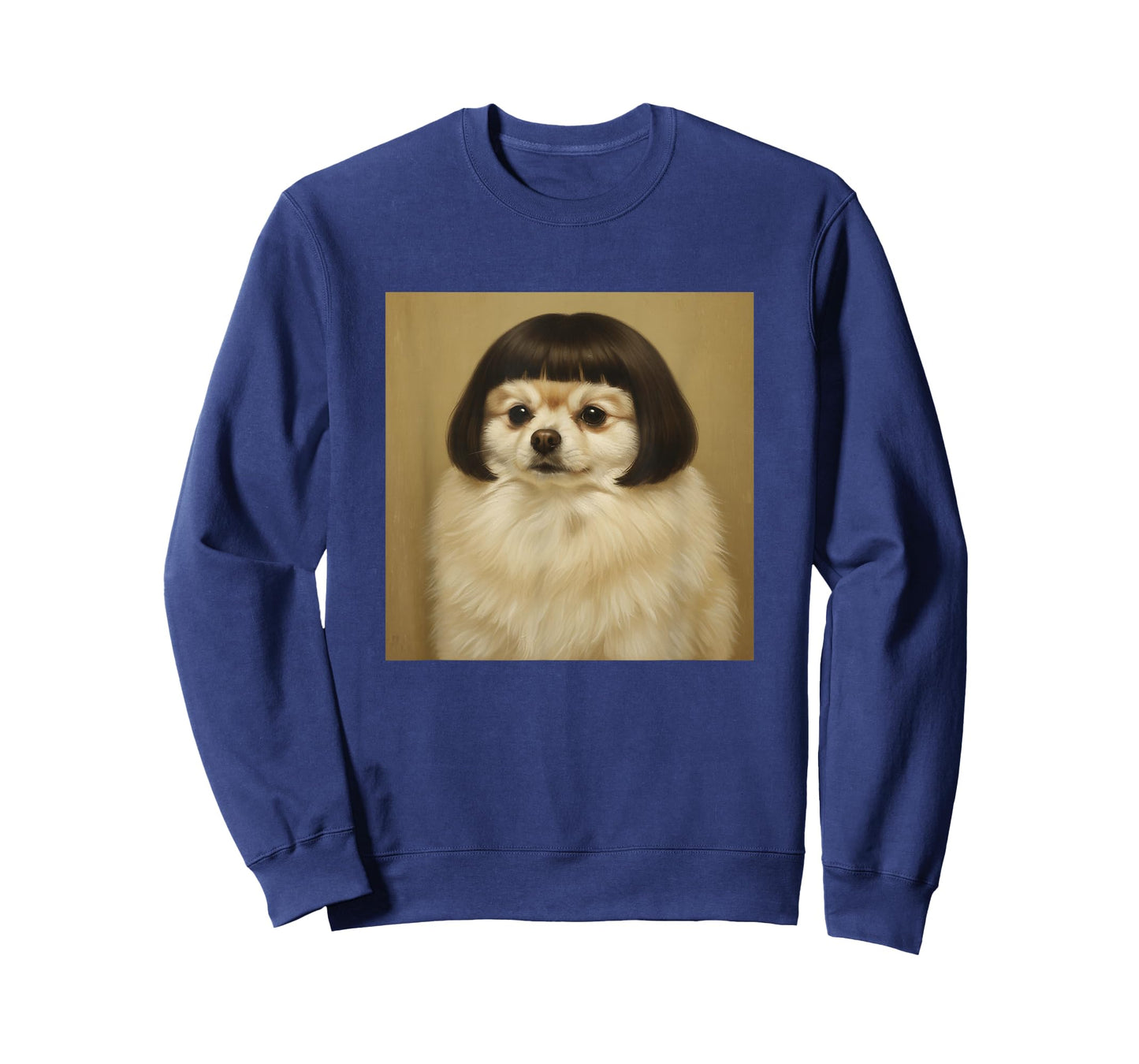 Funny Pomeranian Bob Haircut Dog Meme for Men Women Kids T-Shirt