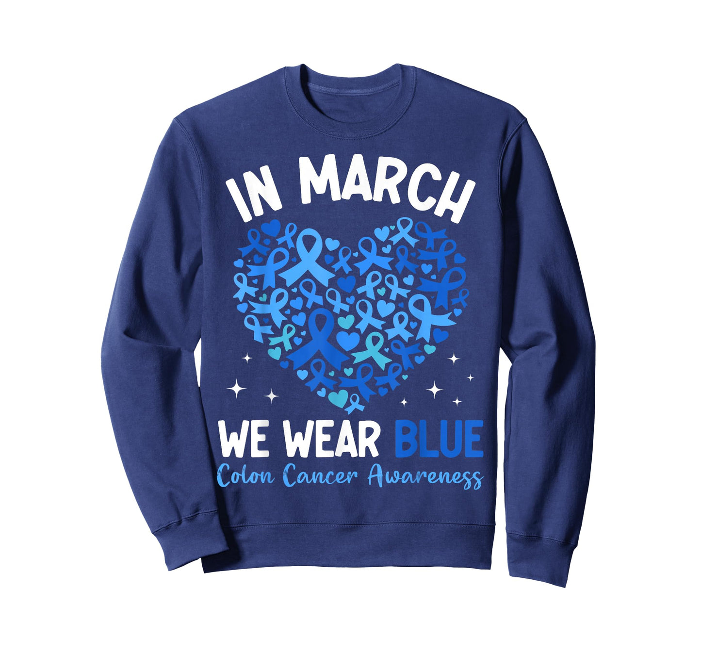 Colorectal Colon Cancer Awareness Blue Ribbon Colonoscopy T-Shirt