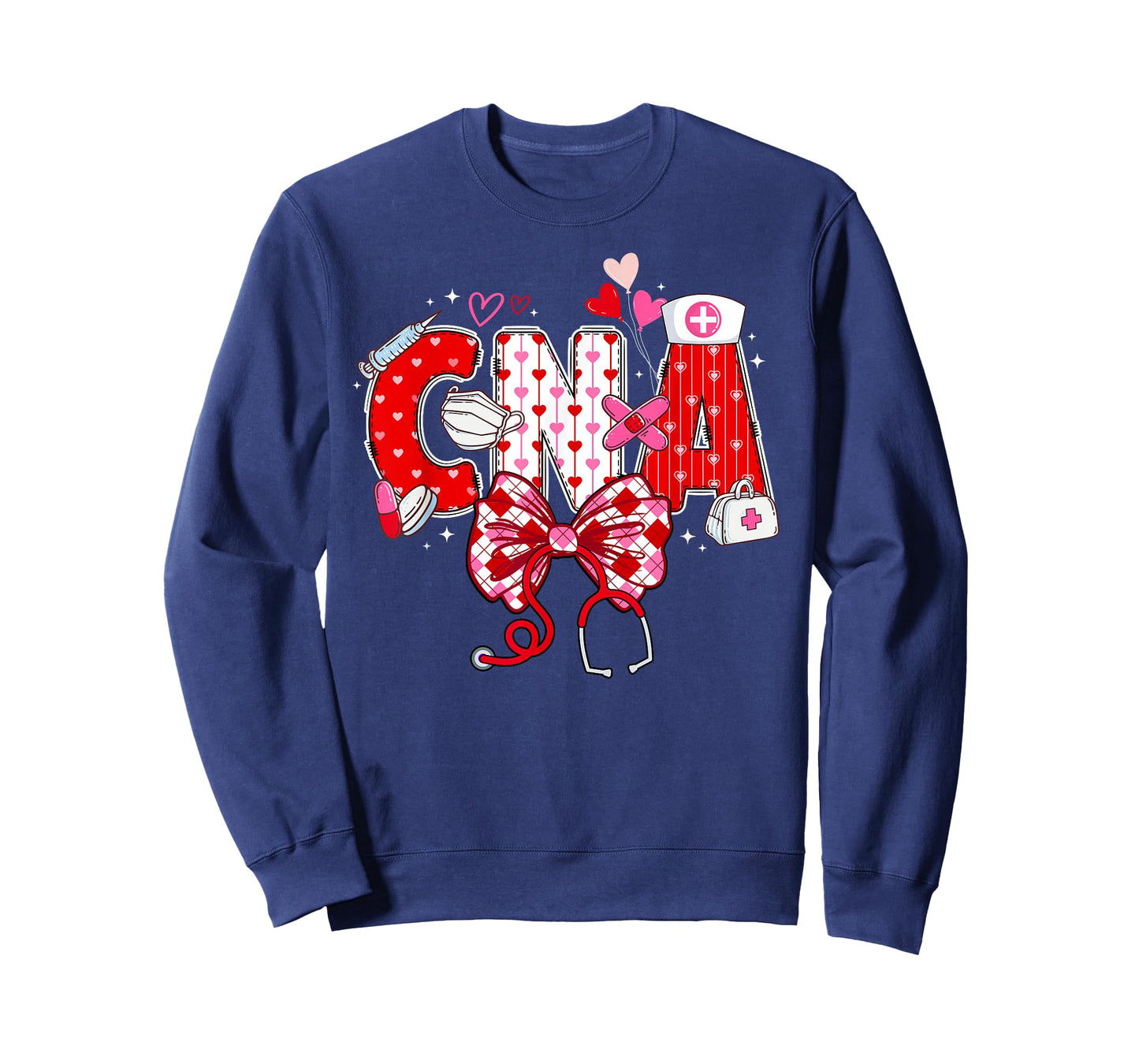 CNA Valentine Certified Nursing Assistant Valentines Day T-Shirt