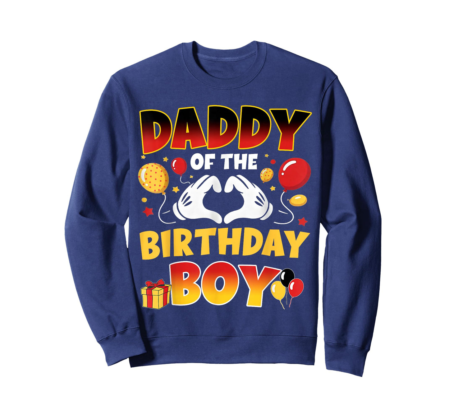 Daddy of The Birthday Boy Shirt Matching Dad Son Family Bday T-Shirt