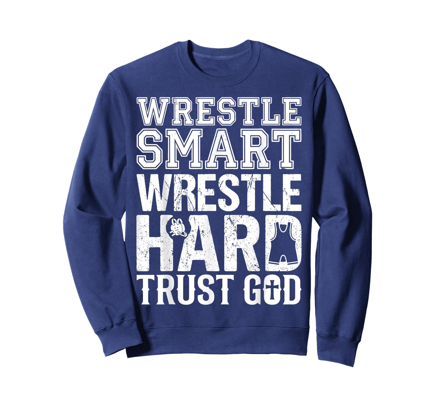 Wrestling Trust God, Christian Wrestling T-Shirt