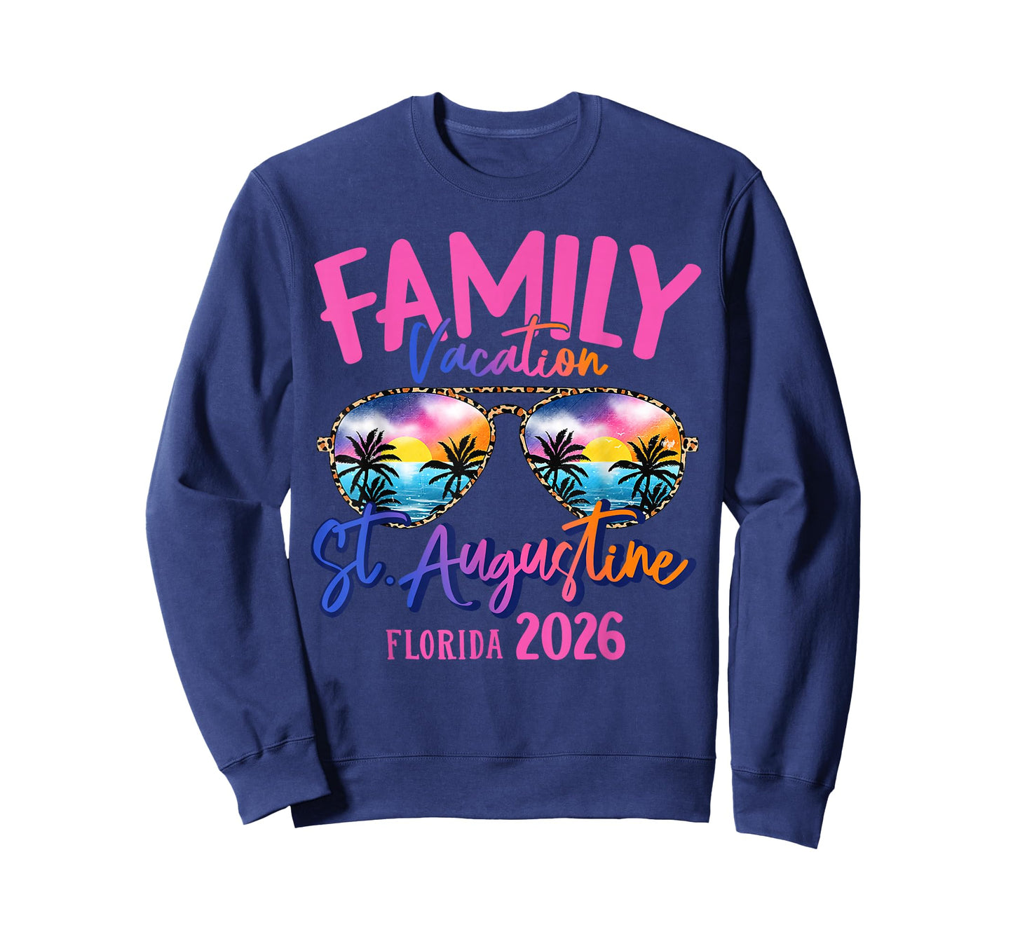 St. Augustine Florida Vacation 2026 Matching Family Group T-Shirt