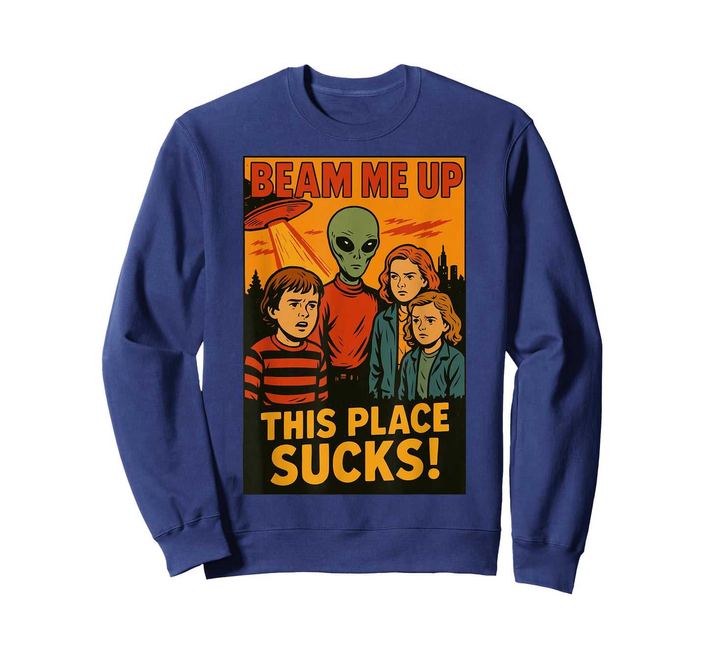 Beam Me Up This Place Sucks T-Shirt