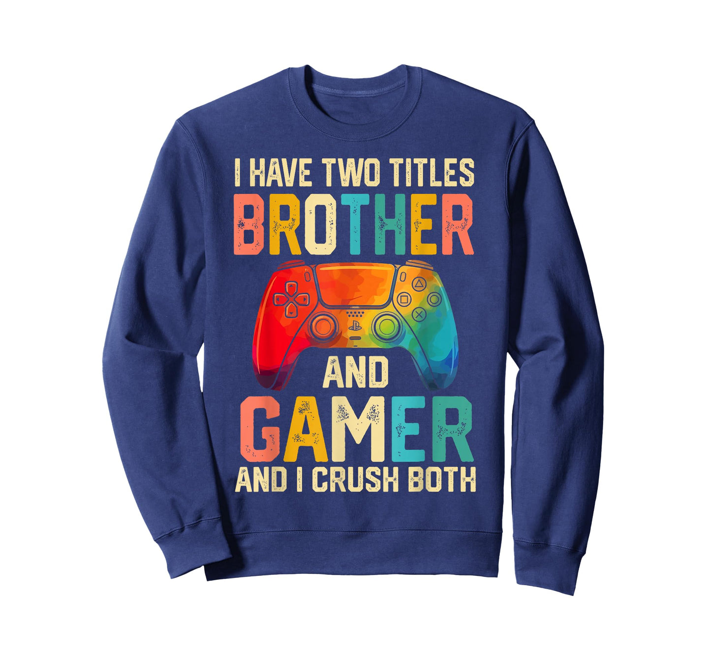 Funny Brother Gamer Graphic Tee Men Boys Teens Video Gaming T-Shirt