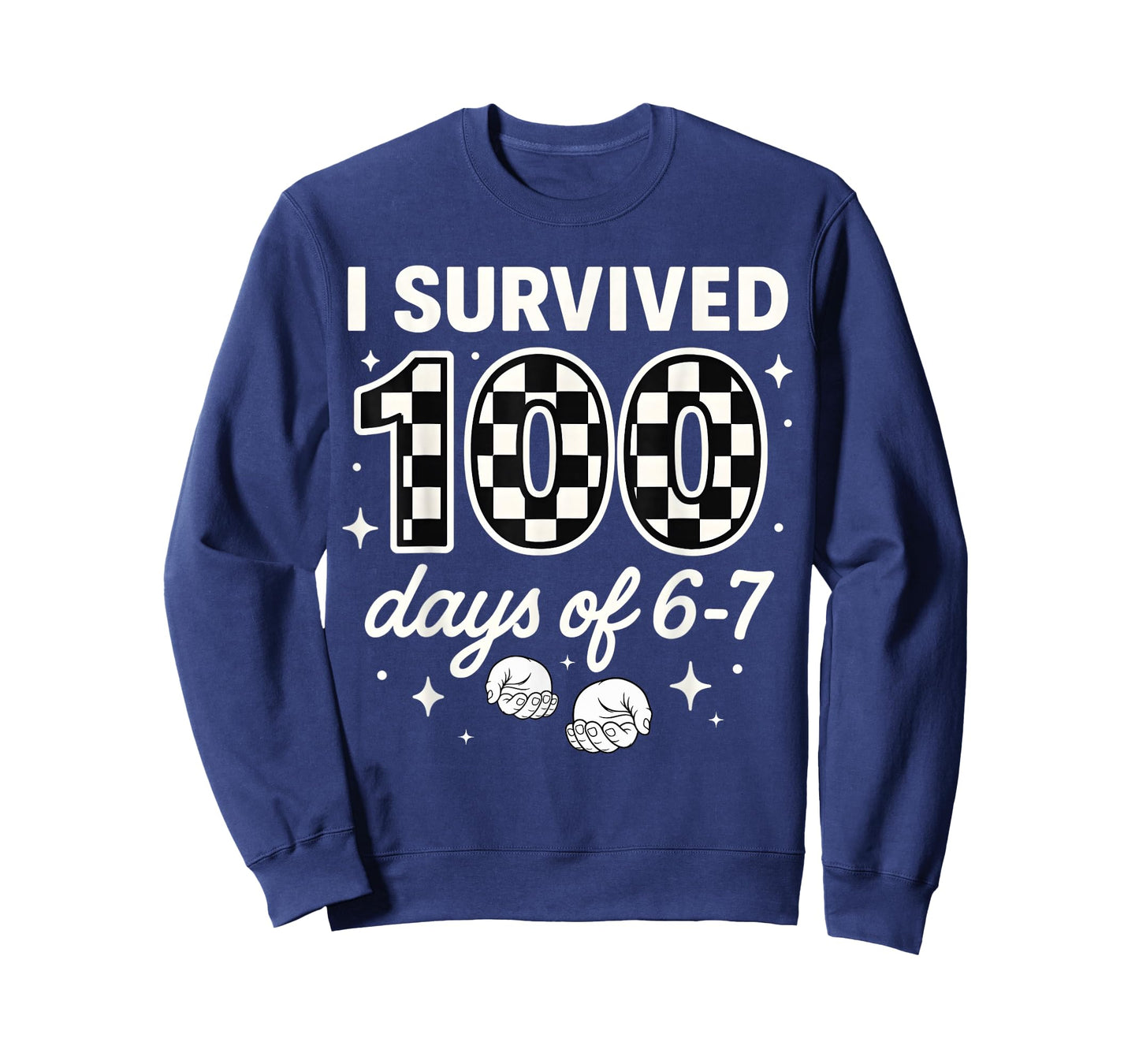 Funny 67 100th Day of School Teacher 100 Days 6 7 Meme 6-7 T-Shirt