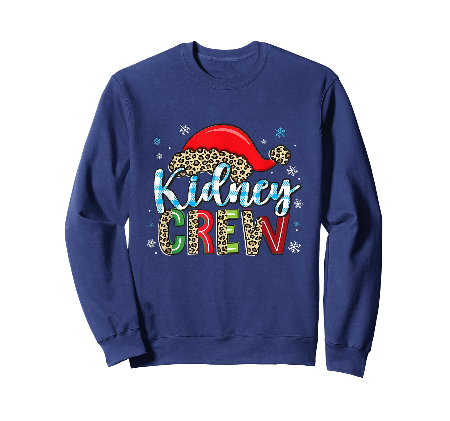 Kidney Crew Christmas Shirt Nephrology & Dialysis Nurse Crew T-Shirt