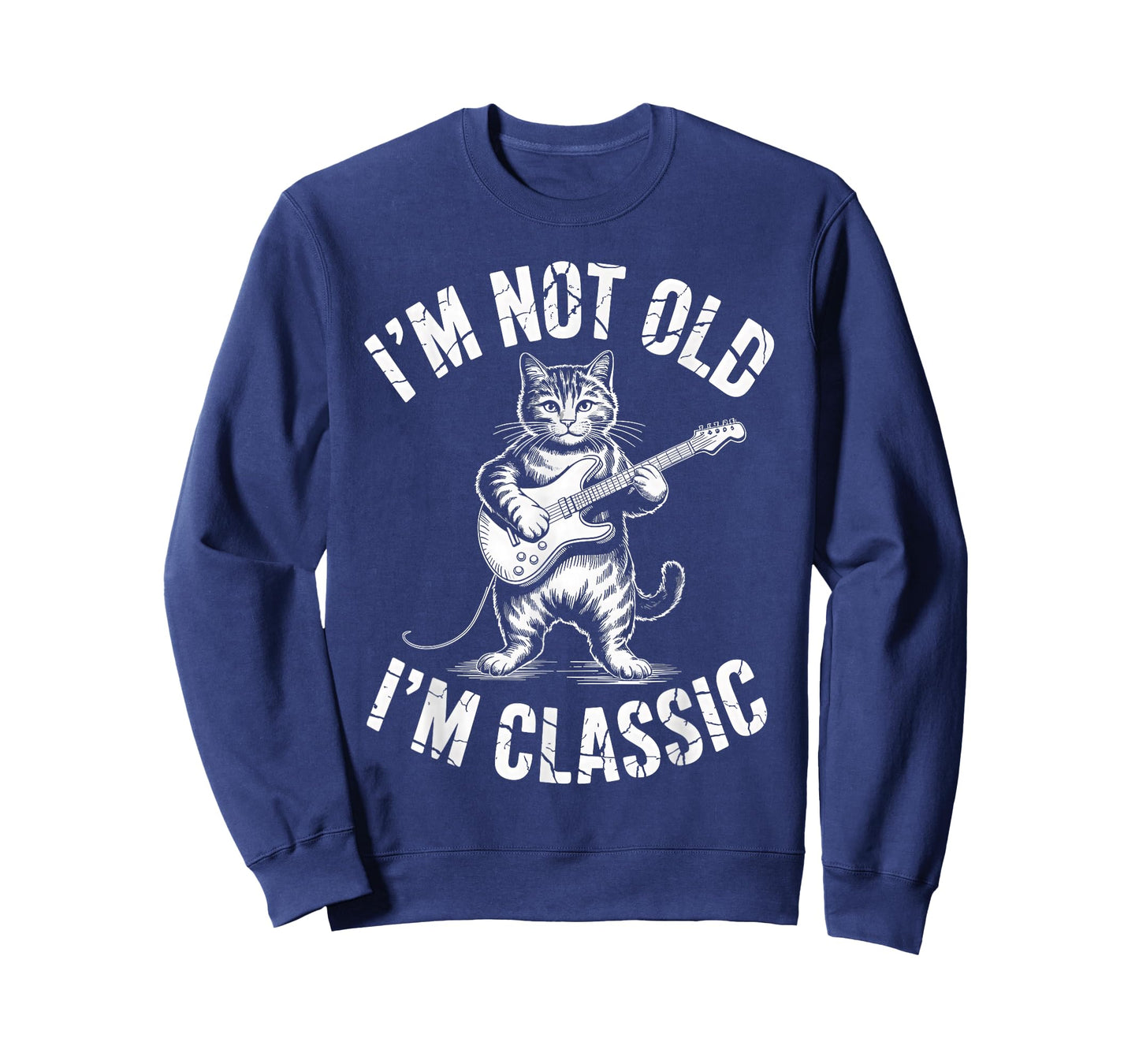 I’m Not Old I’m Classic Funny Cat Vintage Graphic Men Womens T-Shirt