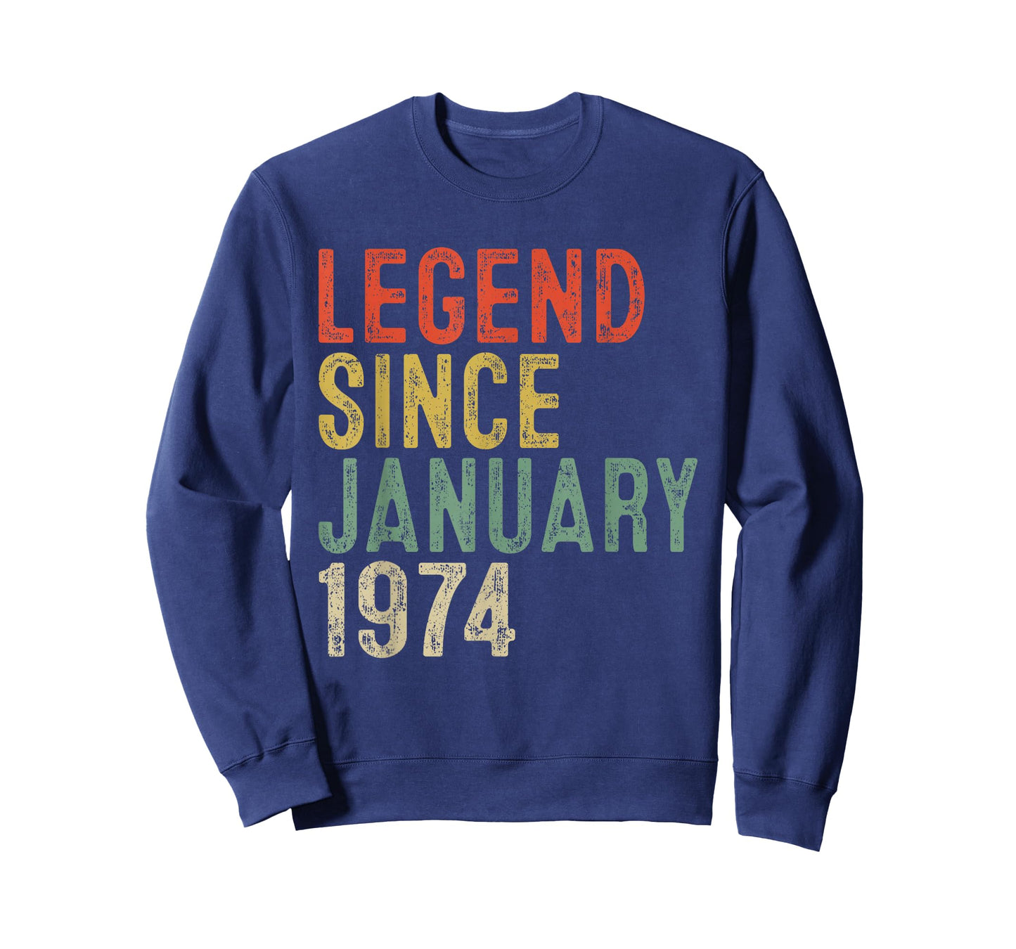 Legend Since January 1974 52nd Birthday Gifts 52 Year Old T-Shirt