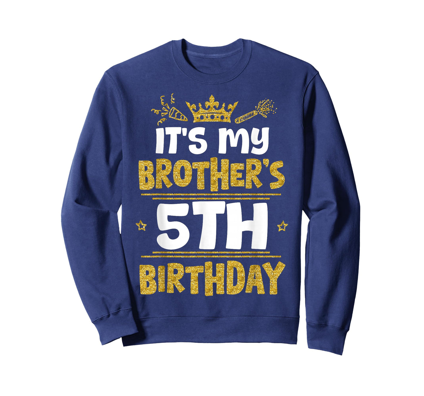 Happy It's My Brother's 5th Birthday 2020 5 Years Old T-Shirt